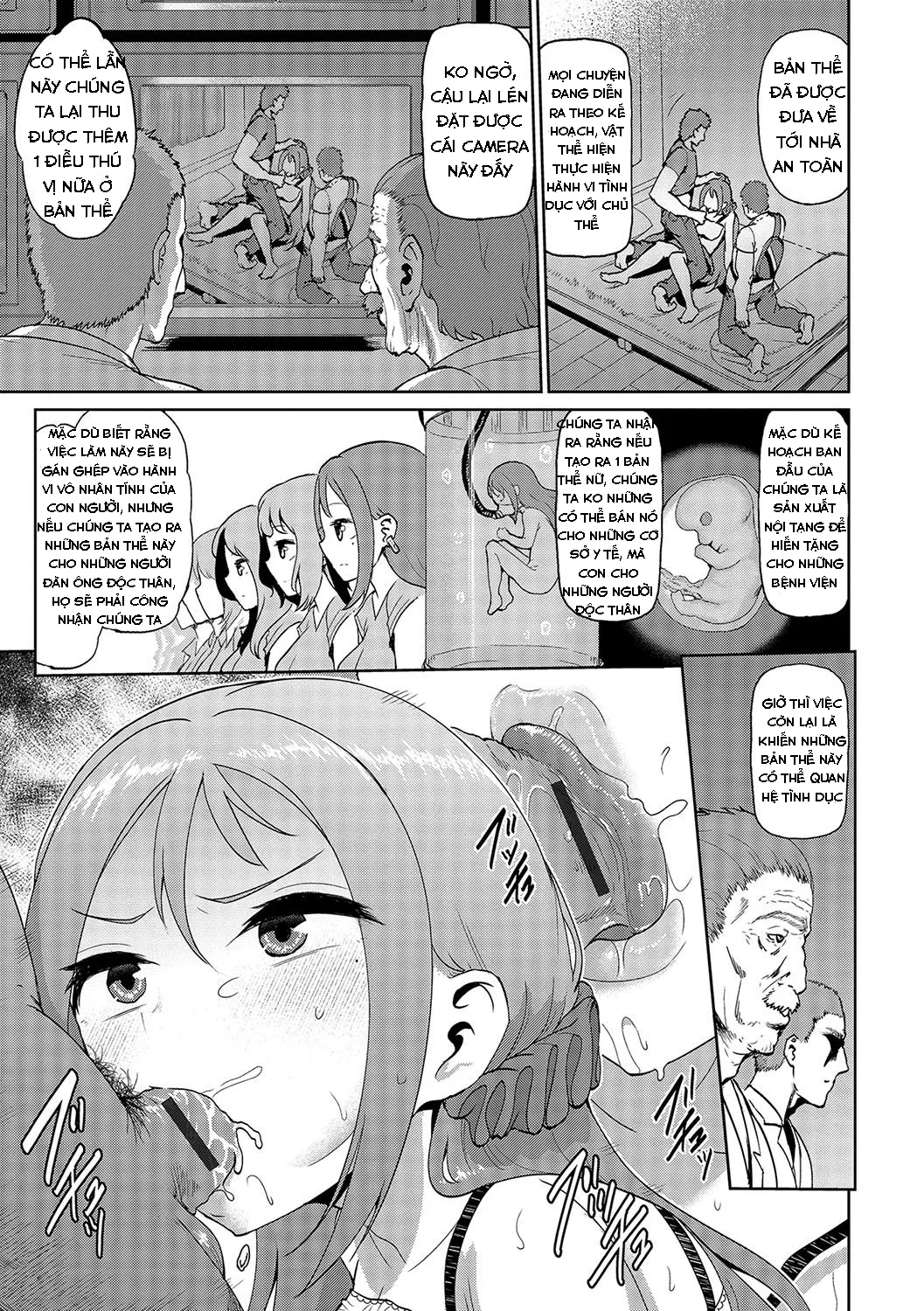 HentaiVN.net - Ảnh 10 - Tôi là người ở bên trong cô ấy (Nyotaika! Monogatari 4) [Boku wa Kanojo no Naka ; I am Inside Her] - Oneshot