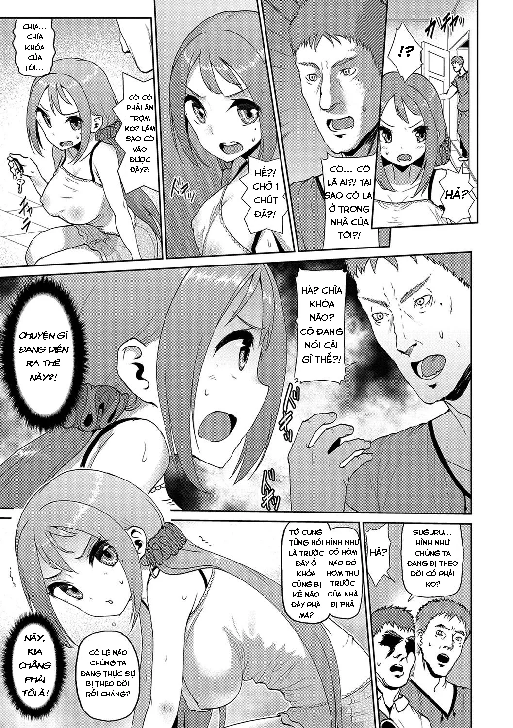 HentaiVN.net - Ảnh 8 - Tôi là người ở bên trong cô ấy (Nyotaika! Monogatari 4) [Boku wa Kanojo no Naka ; I am Inside Her] - Oneshot