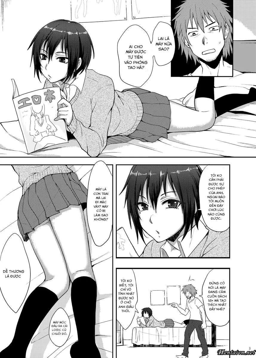 HentaiVN.net - Ảnh 3 - Cô cháu gái nữ sinh của tôi [Oi JK♂] - Oneshot