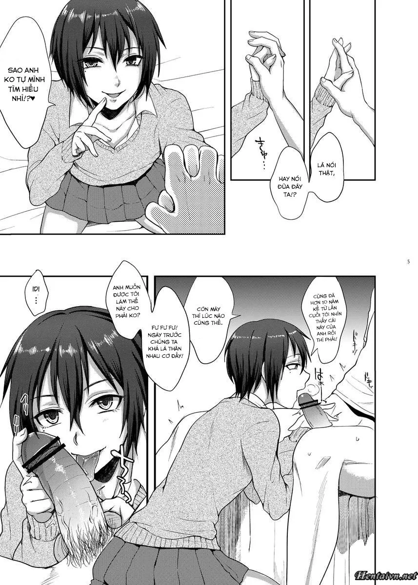 HentaiVN.net - Ảnh 5 - Cô cháu gái nữ sinh của tôi [Oi JK♂] - Oneshot