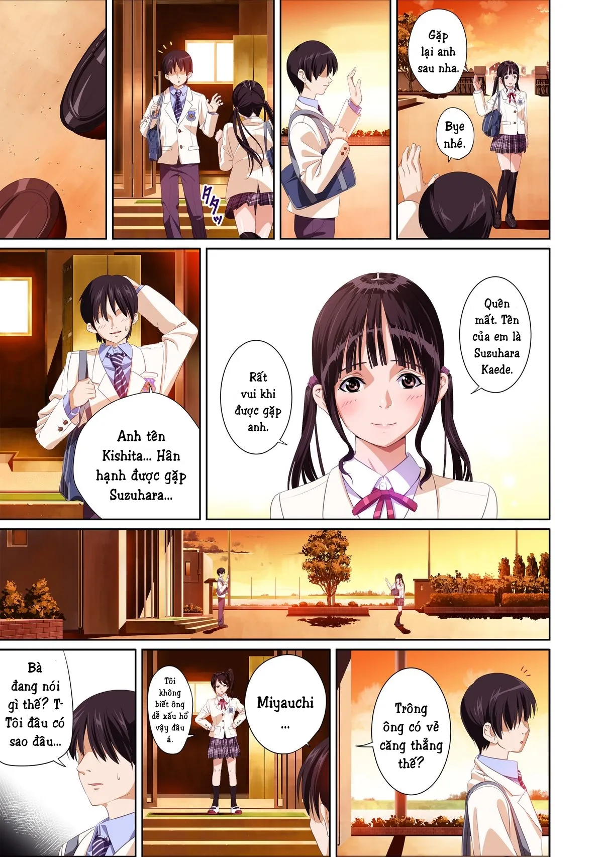 HentaiVN.net - Ảnh 11 - Koibito ja...nai [Not My Lover] - Chap 1: Suzuhara Kaede