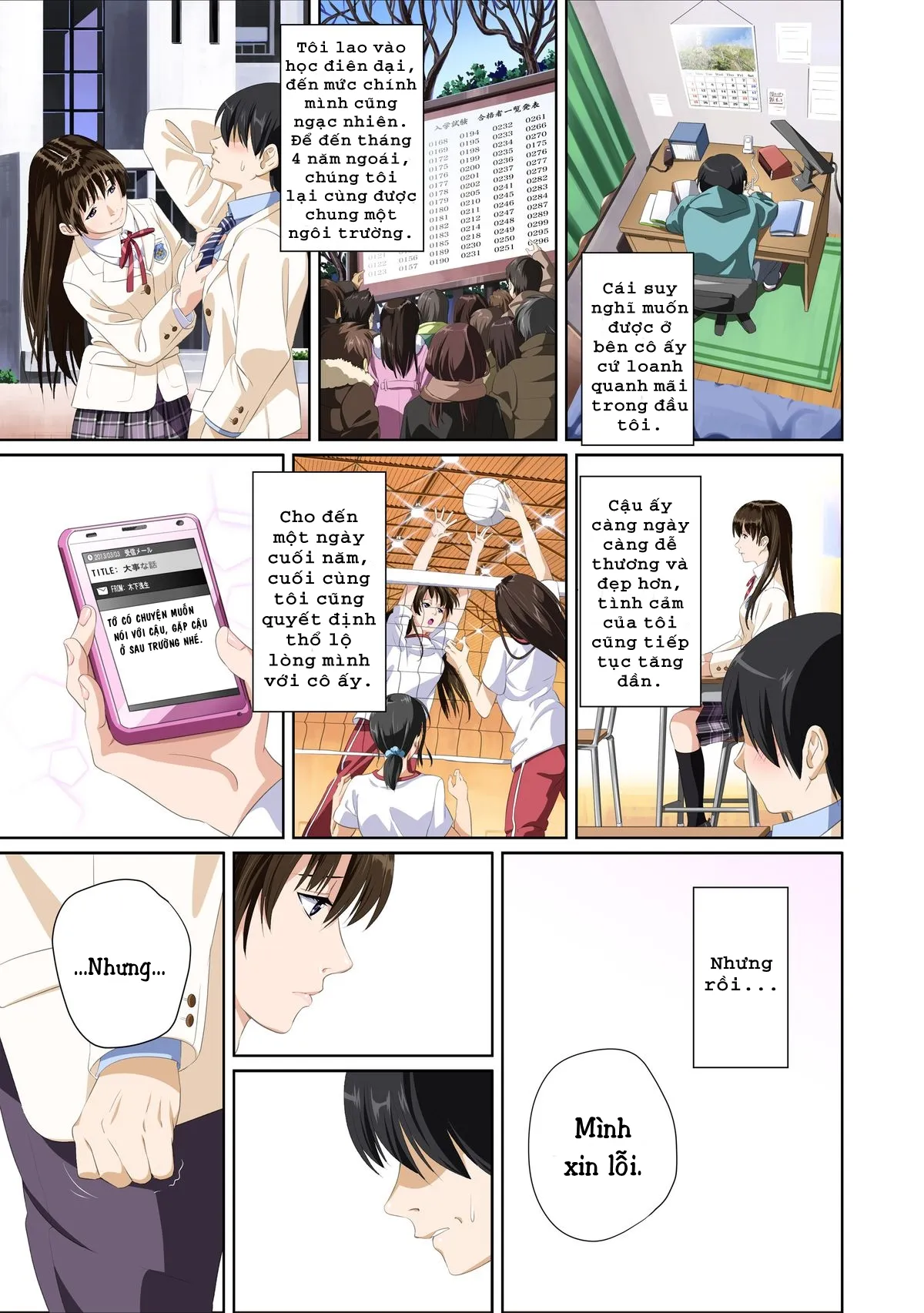 HentaiVN.net - Ảnh 7 - Koibito ja...nai [Not My Lover] - Chap 1: Suzuhara Kaede