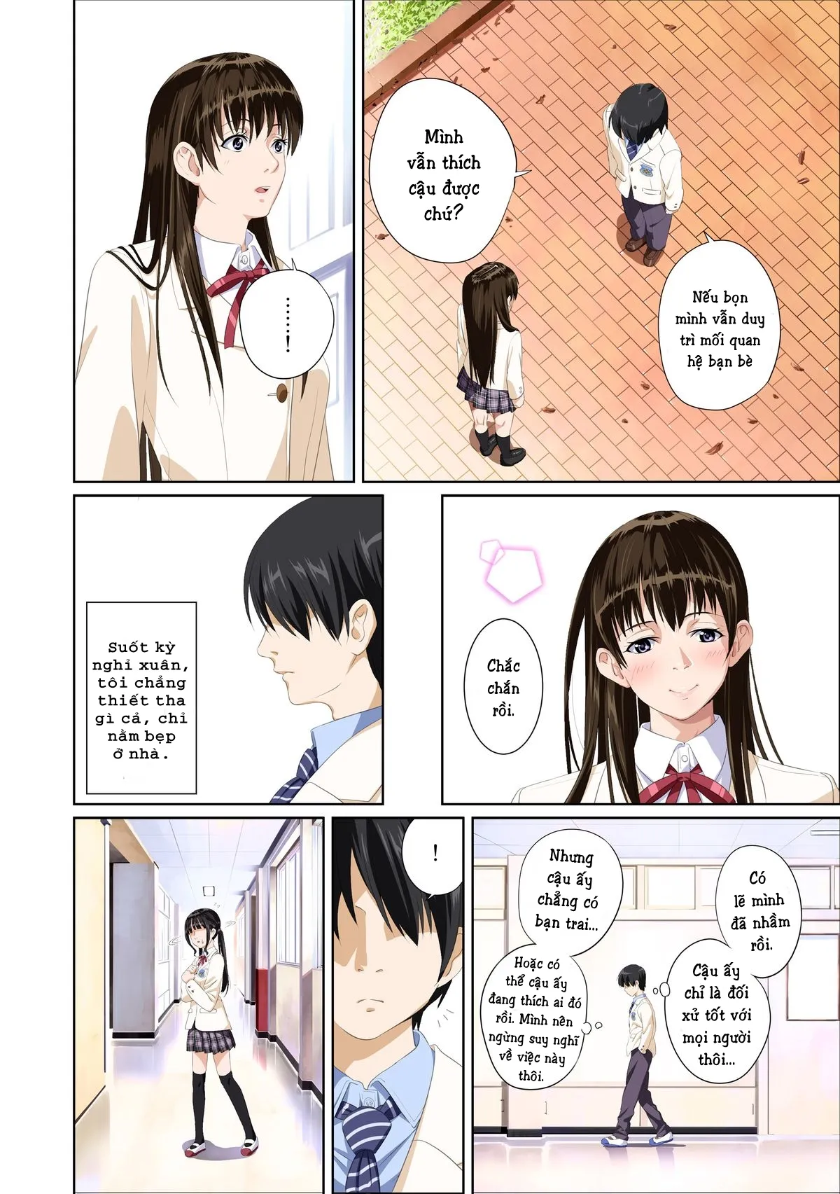 HentaiVN.net - Ảnh 8 - Koibito ja...nai [Not My Lover] - Chap 1: Suzuhara Kaede
