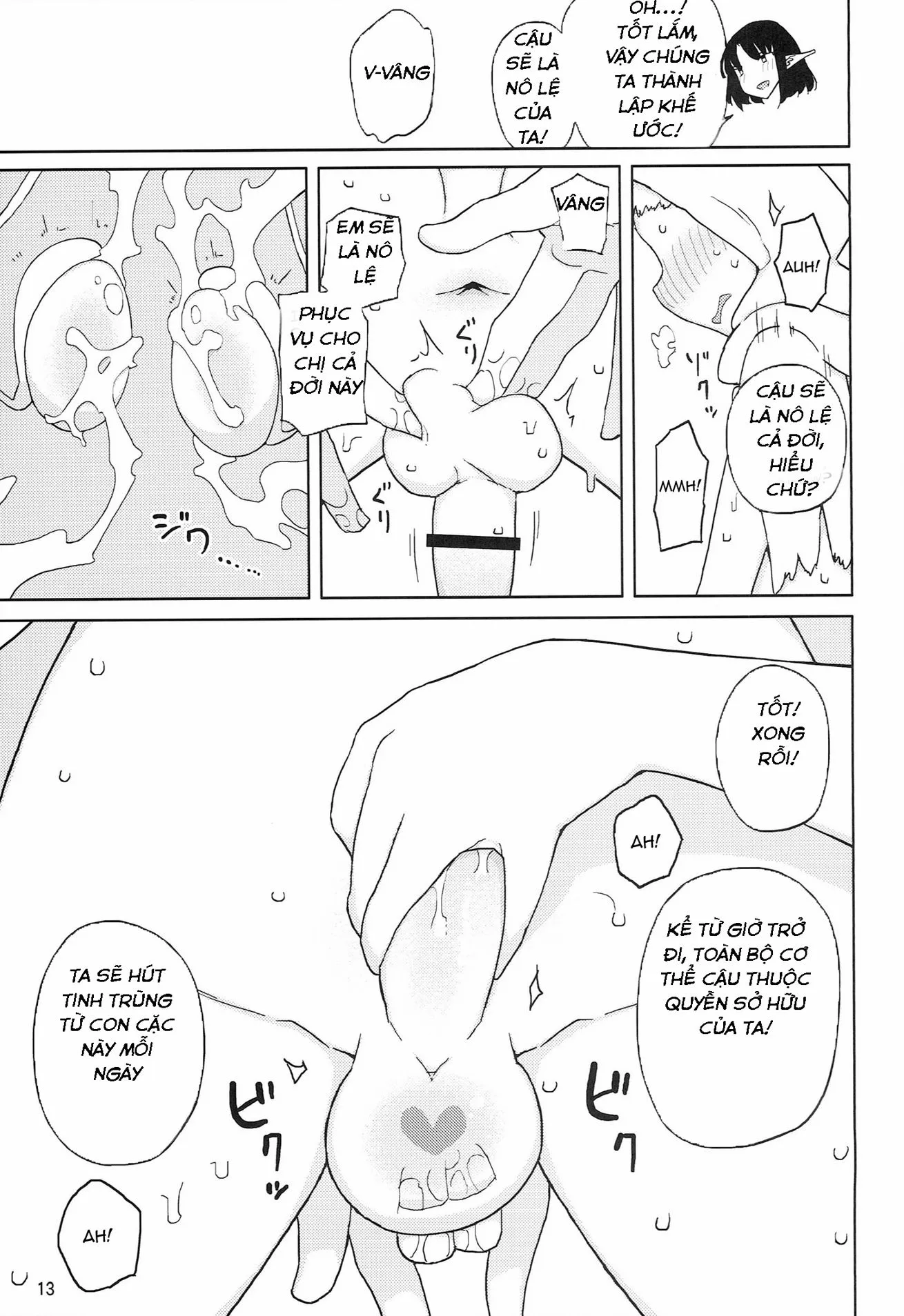 HentaiVN.net - Ảnh 12 - Lilith -Inma ni natta Kishi [Lilith -The Knight Who Became a Succubus] - Oneshot