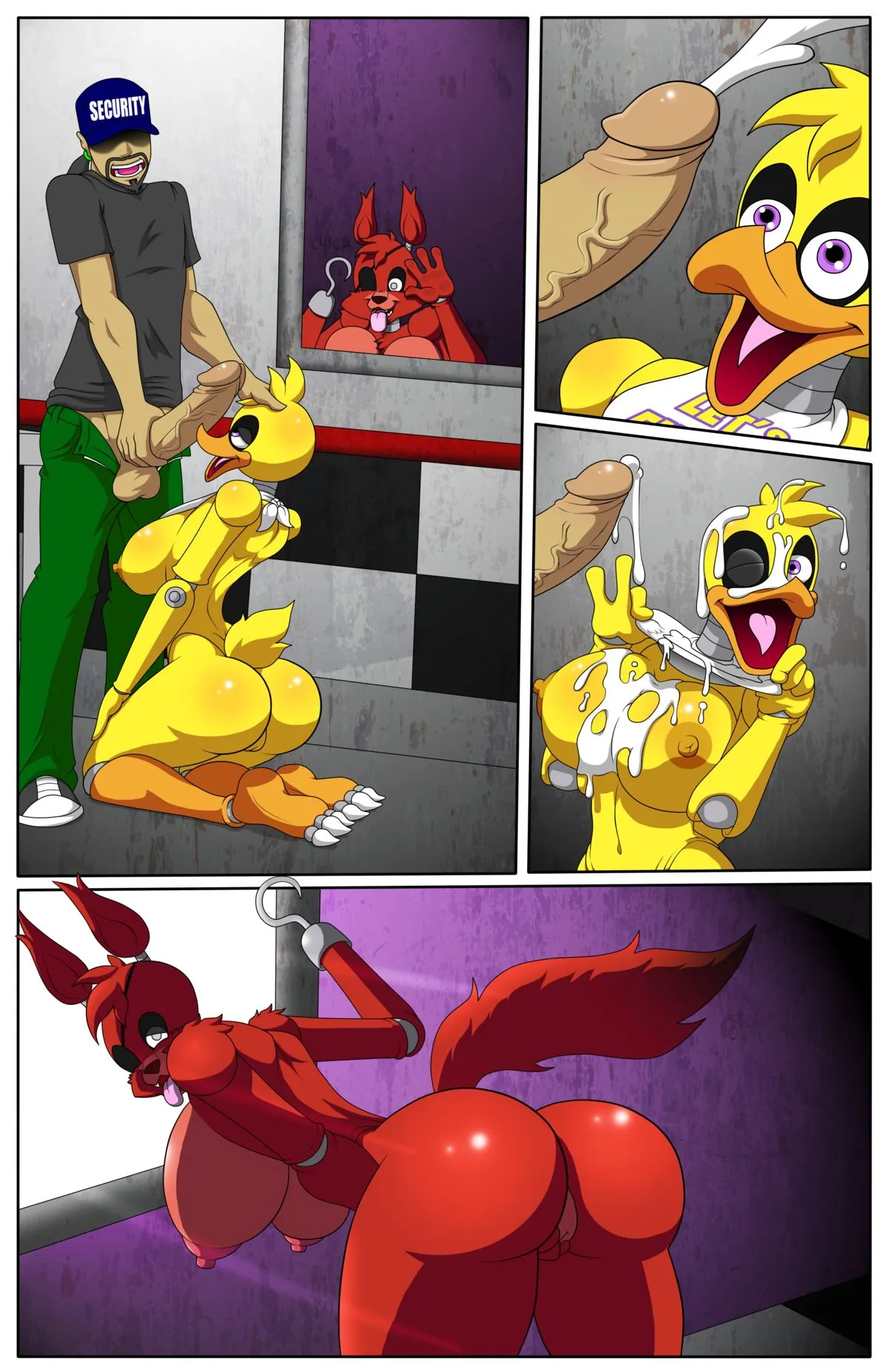 HentaiVN.net - Ảnh 11 - Five Fucks At Freddy's - Oneshot