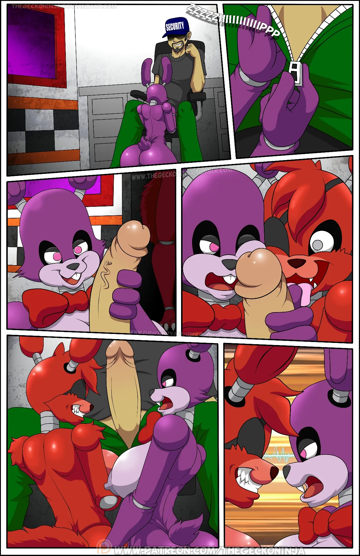HentaiVN.net - Ảnh 23 - Five Fucks At Freddy's - Oneshot