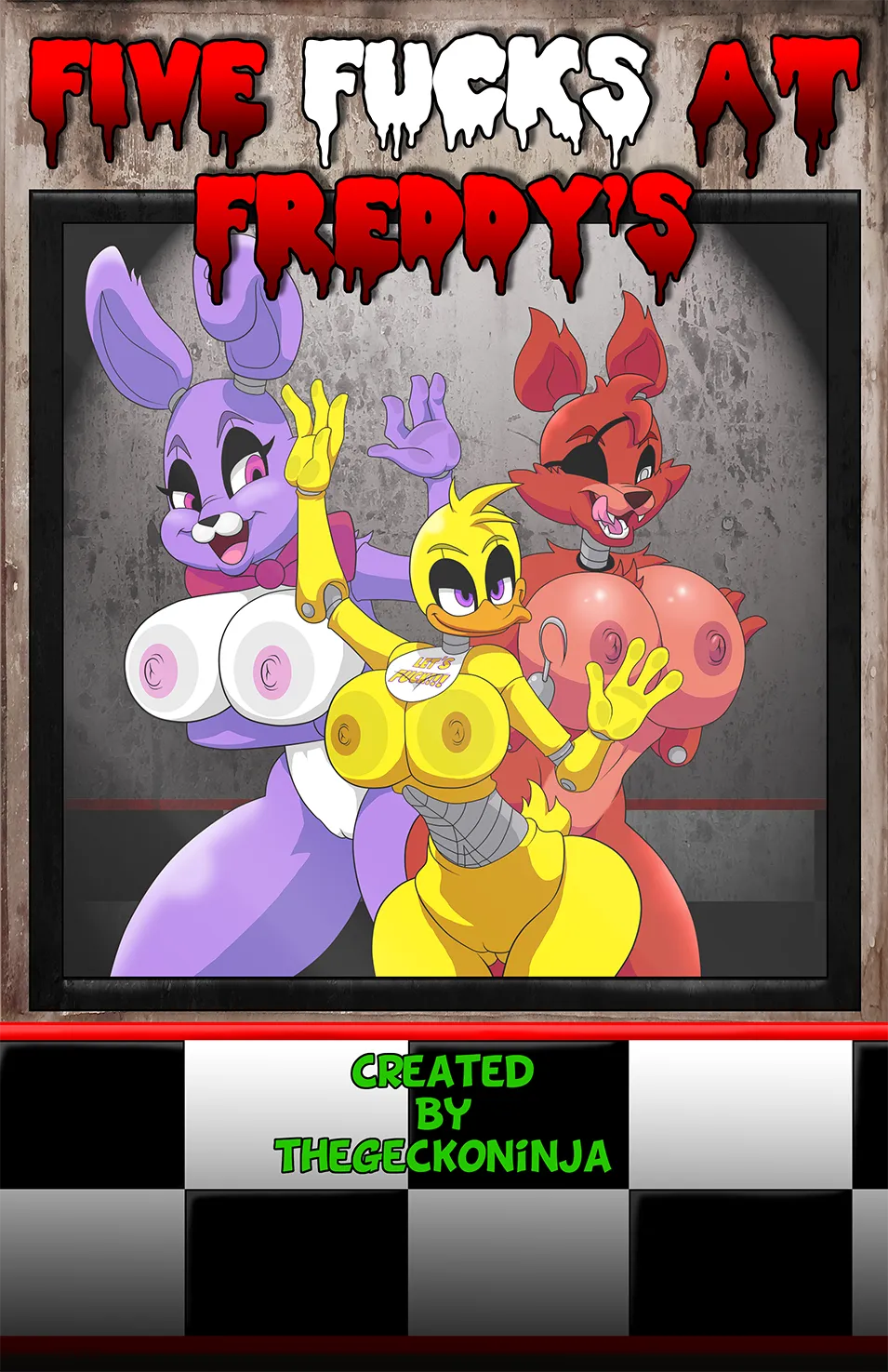 HentaiVN.net - Ảnh 3 - Five Fucks At Freddy's - Oneshot