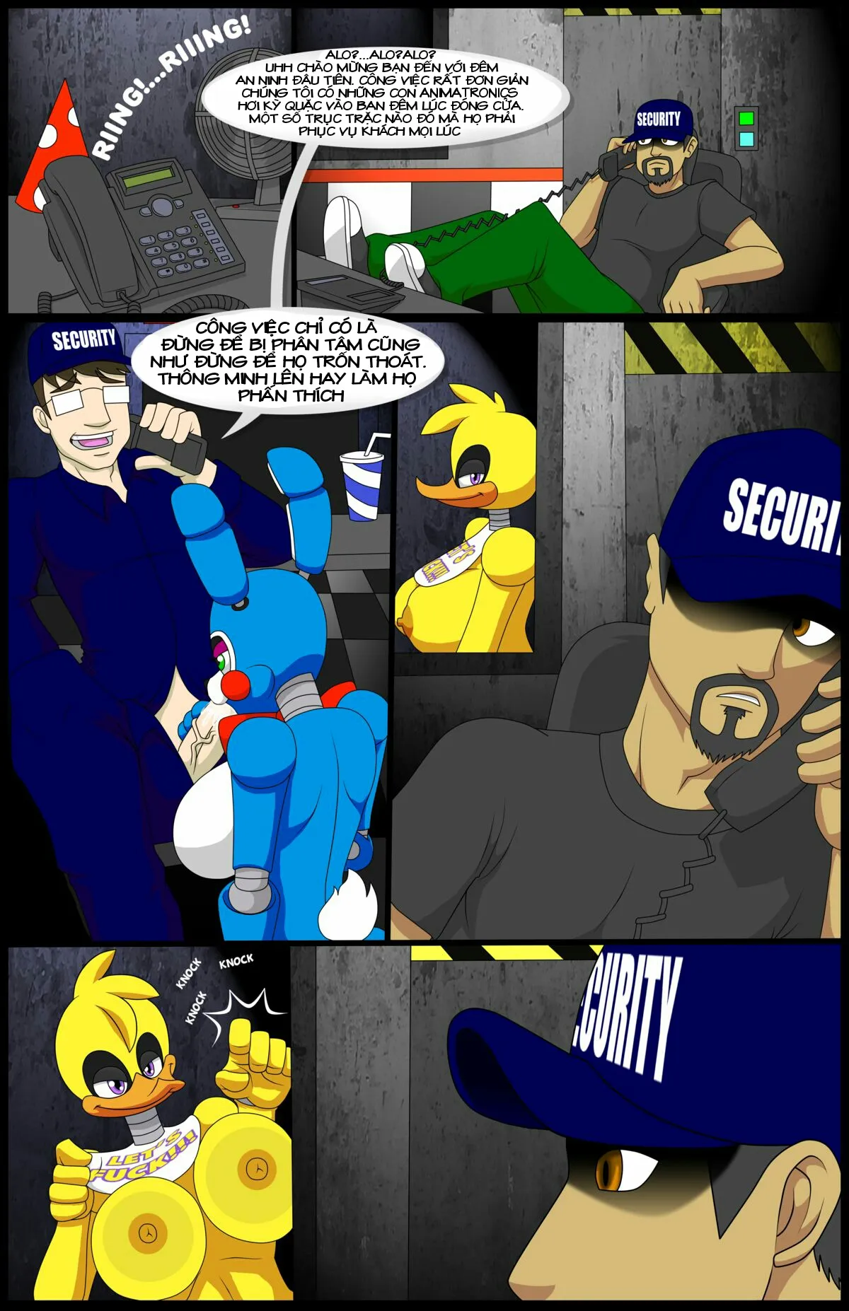 HentaiVN.net - Ảnh 4 - Five Fucks At Freddy's - Oneshot