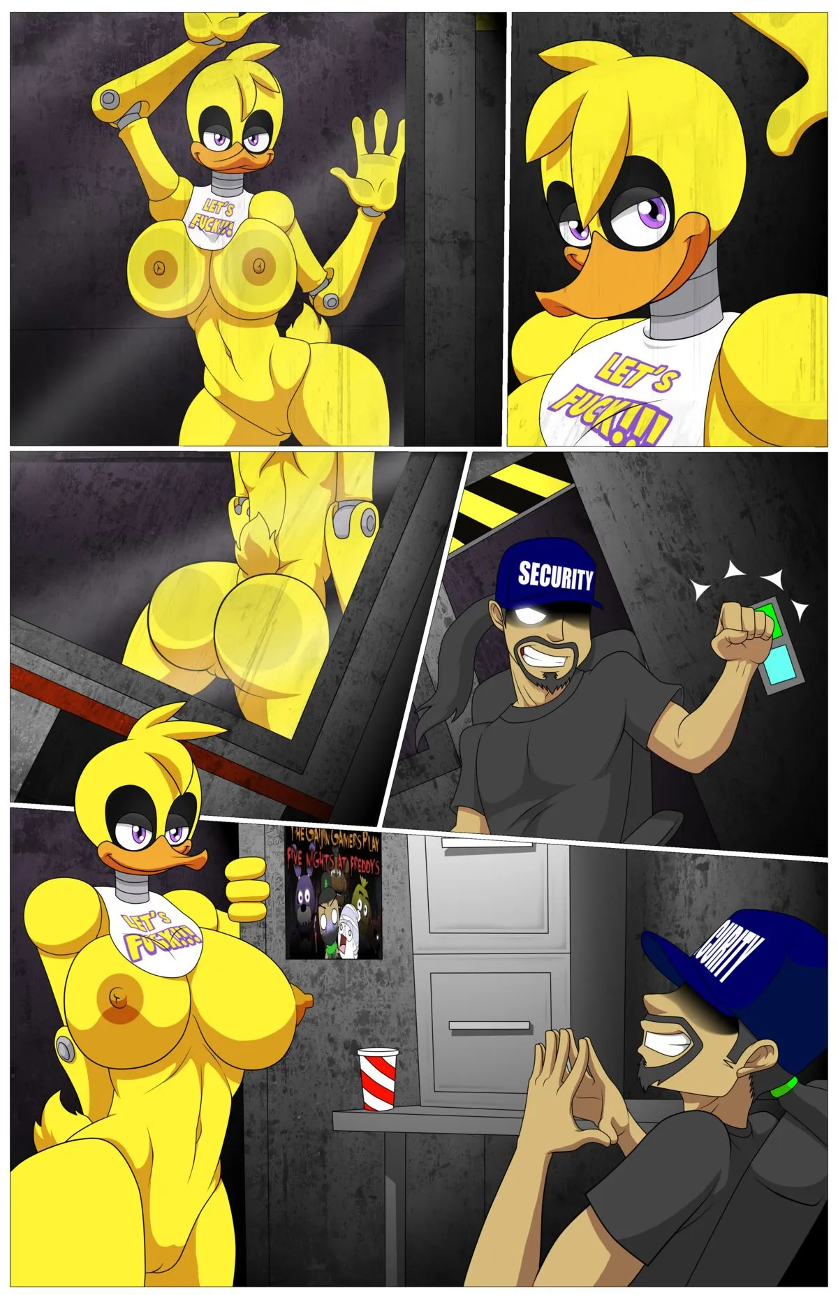 HentaiVN.net - Ảnh 5 - Five Fucks At Freddy's - Oneshot