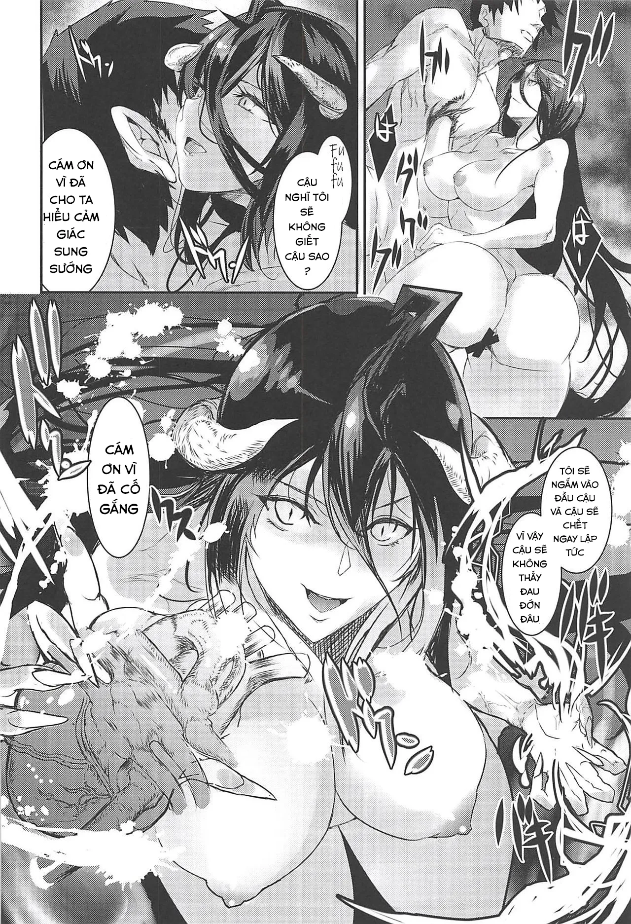 HentaiVN.net - Ảnh 18 - Albedo’s Frustration [Albedo Yokkyuu Fuman] - Oneshot