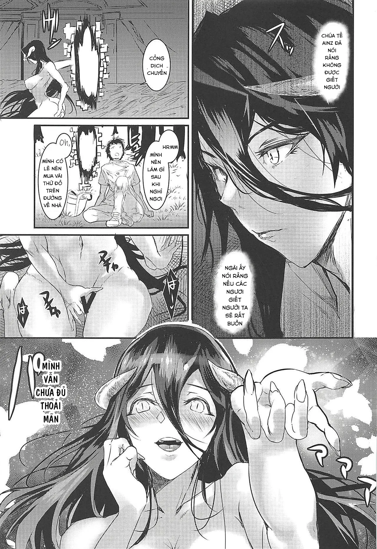 HentaiVN.net - Ảnh 19 - Albedo’s Frustration [Albedo Yokkyuu Fuman] - Oneshot