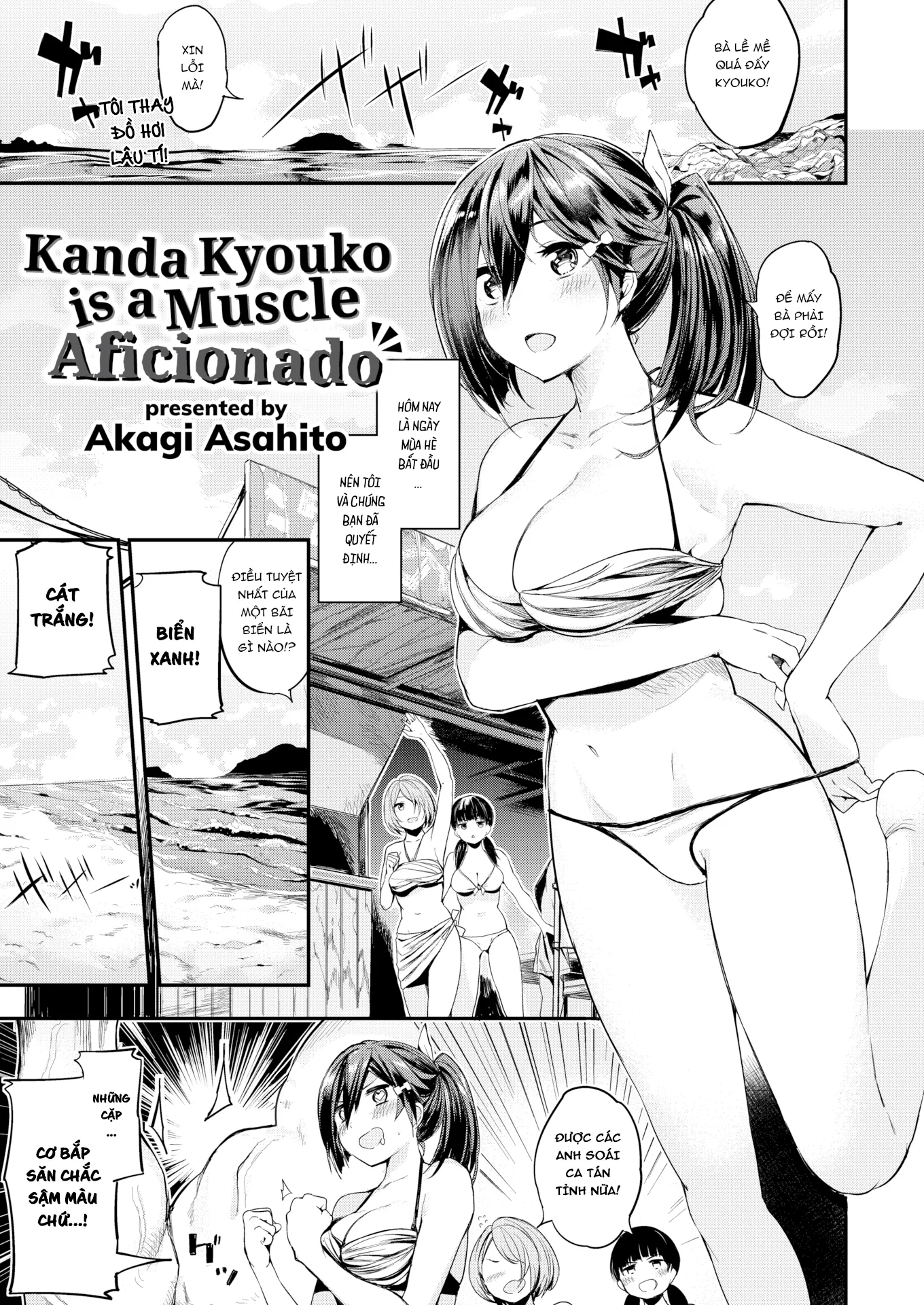 HentaiVN.net - Ảnh 10 - Con nghiện cơ bắp Kanda Kyouko - Oneshot
