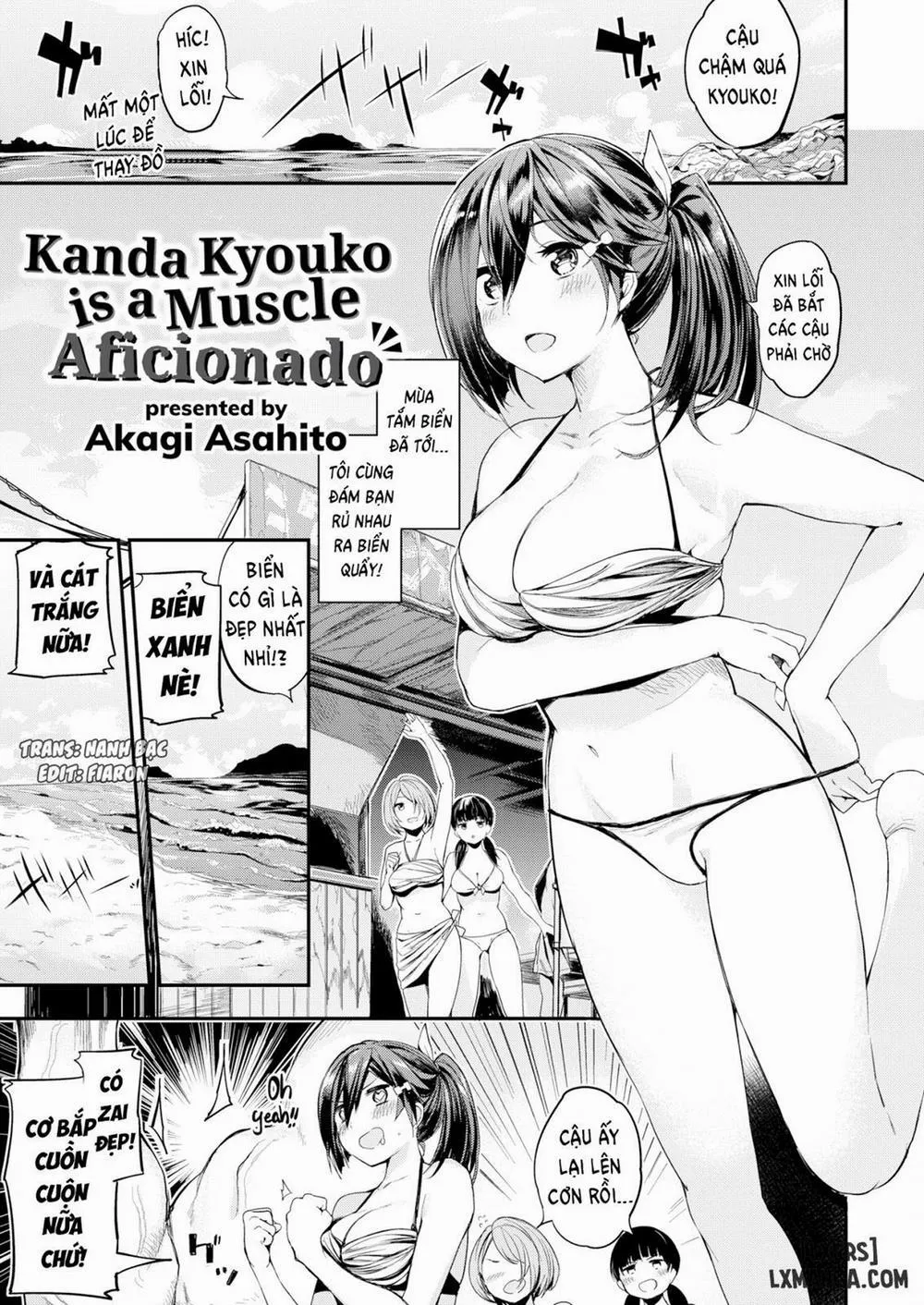 HentaiVN.net - Ảnh 5 - Con nghiện cơ bắp Kanda Kyouko - Oneshot