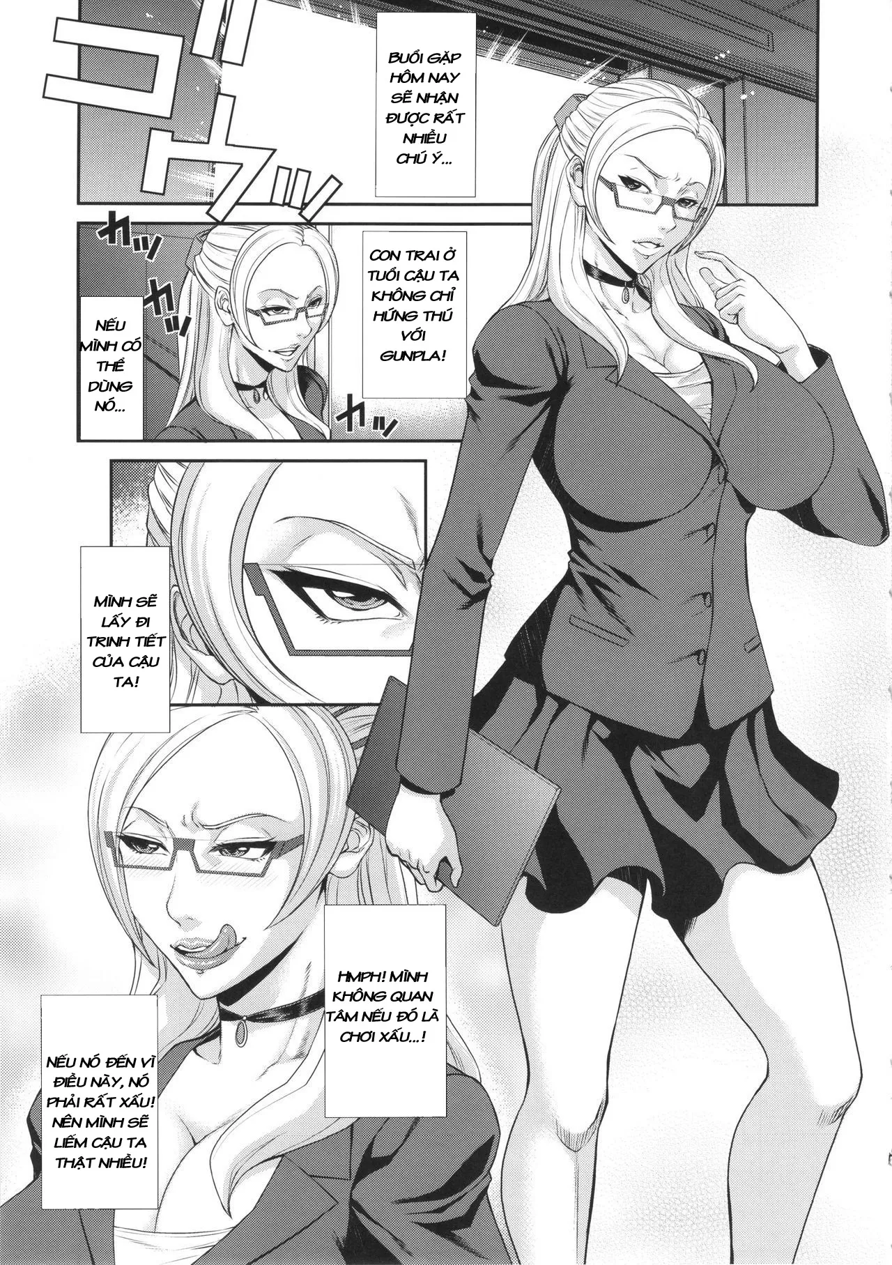 HentaiVN.net - Ảnh 4 - Ore Senyou Hisho (Gundam Build Fighters) [My Personal Secretary] - Oneshot