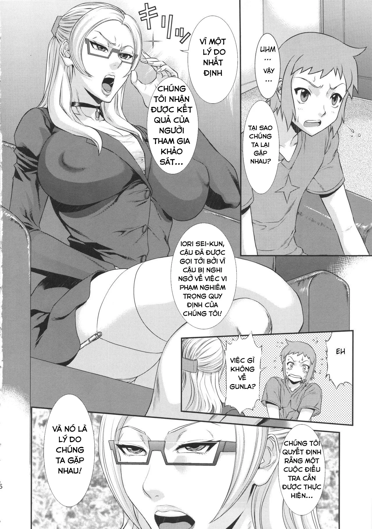HentaiVN.net - Ảnh 5 - Ore Senyou Hisho (Gundam Build Fighters) [My Personal Secretary] - Oneshot