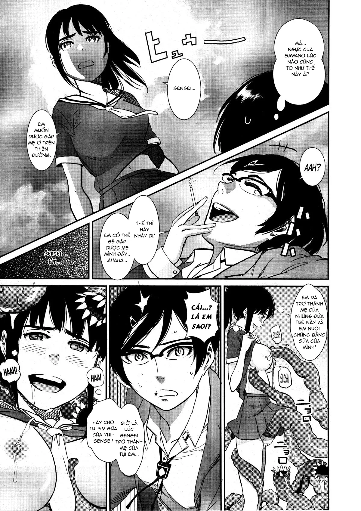 HentaiVN.net - Ảnh 3 - Hidden Breasts Female Teacher Yui - Oneshot