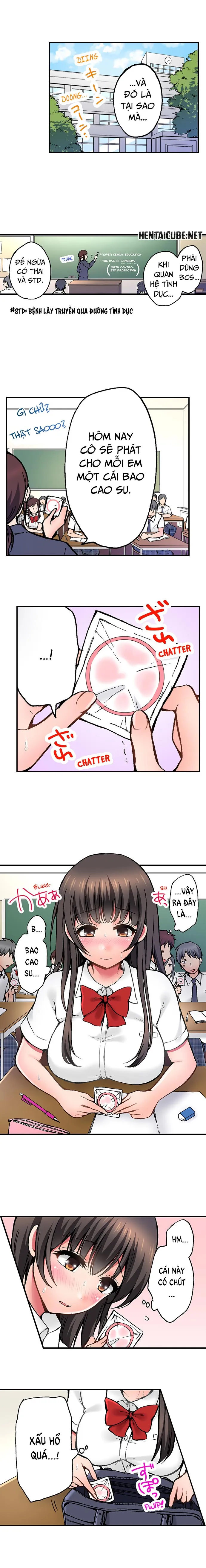 HentaiVN.net - Ảnh 3 - You Stole Condoms, so I Can Steal Your Virginity, Right? - Chap 1