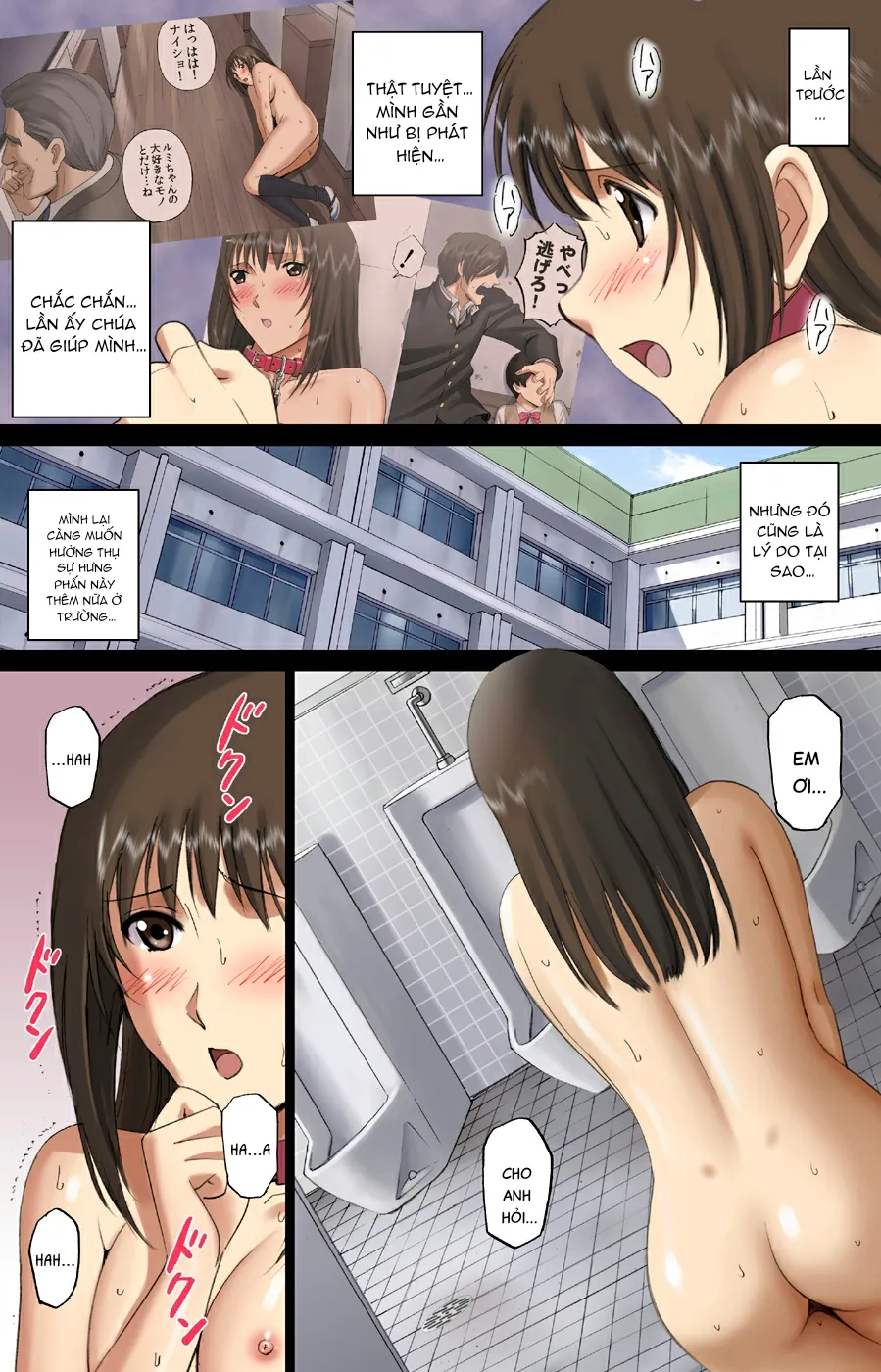 HentaiVN.net - Ảnh 9 - Cô gái thích khổ dâm [Roshutsu Otome Voice Comic 2] - Chap 1