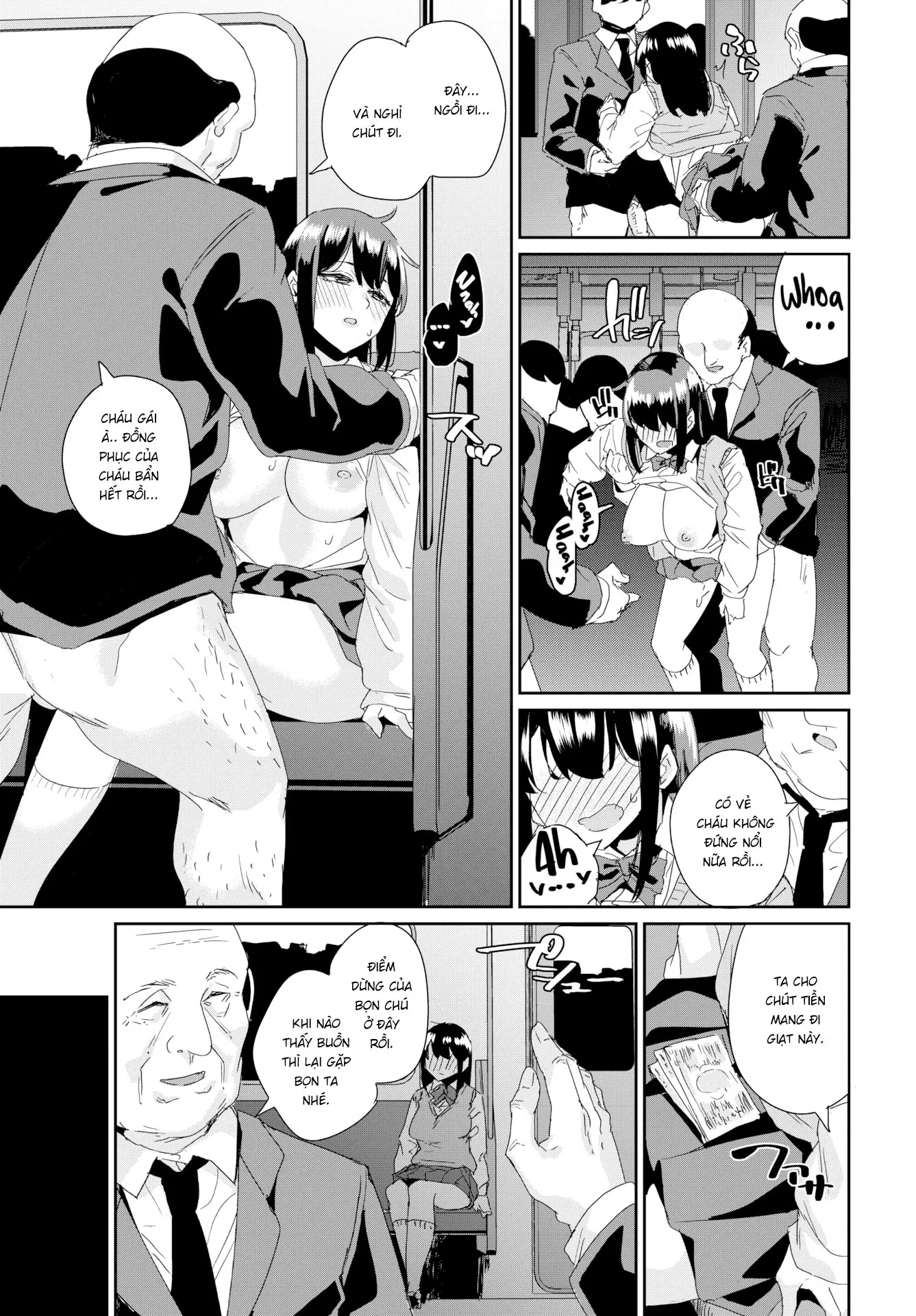 HentaiVN.net - Ảnh 21 - Chuyến tàu tốc hành [Hand of Salvation] - Oneshot [Không che]