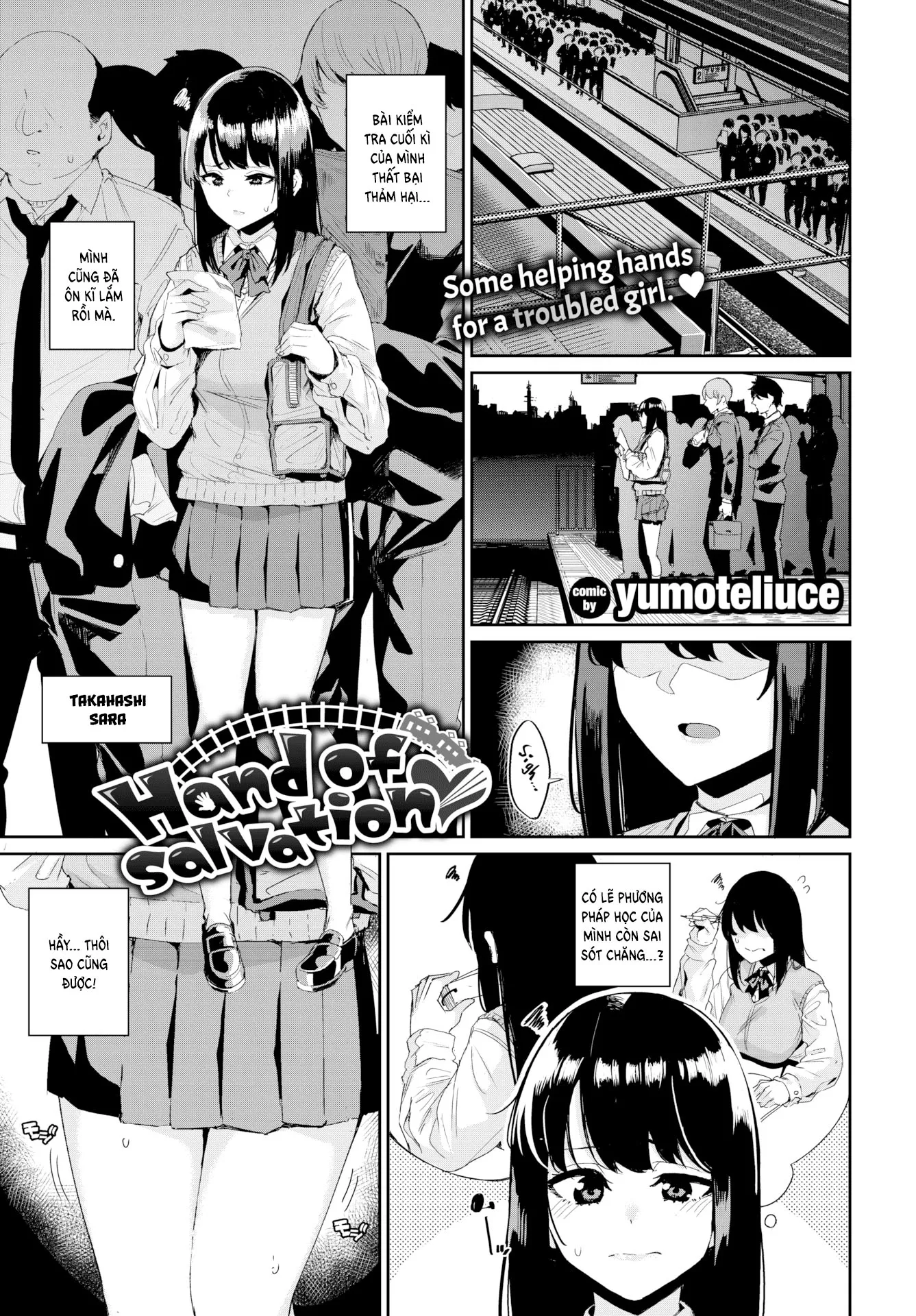 HentaiVN.net - Ảnh 3 - Chuyến tàu tốc hành [Hand of Salvation] - Oneshot [Không che]