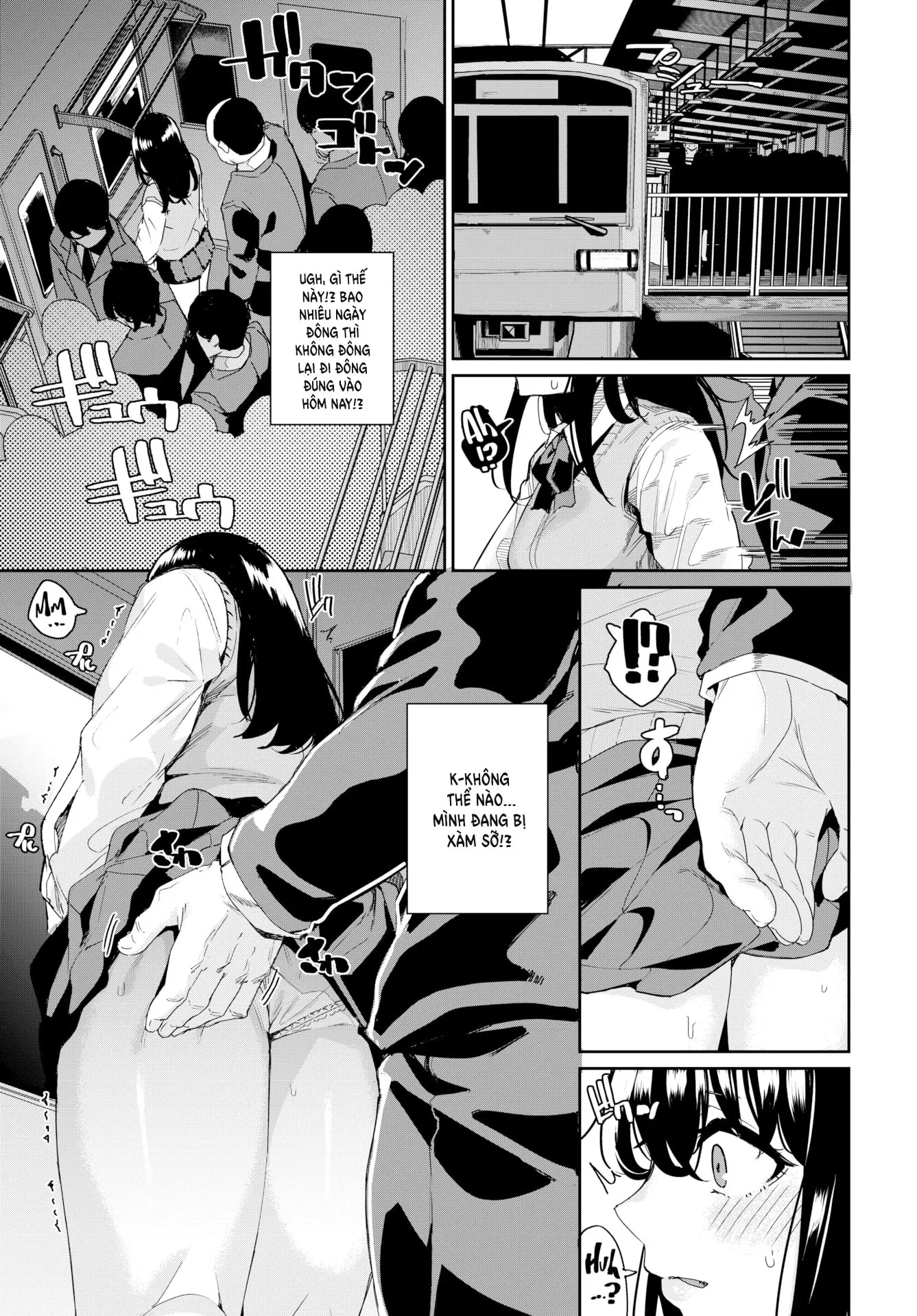 HentaiVN.net - Ảnh 5 - Chuyến tàu tốc hành [Hand of Salvation] - Oneshot [Không che]