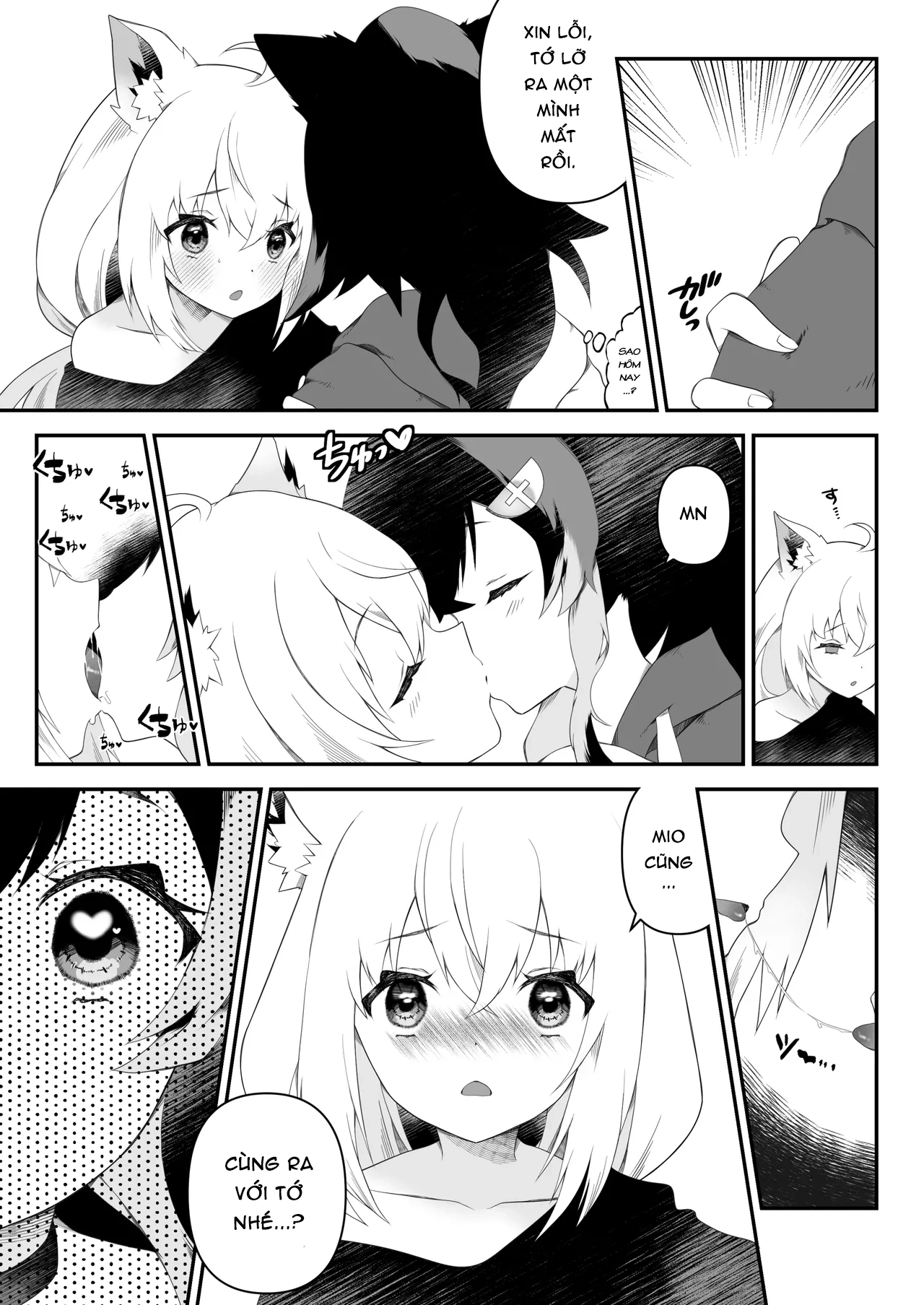 HentaiVN.net - Ảnh 10 - Fubu-chan muốn làm nũng với Miomama - Oneshot