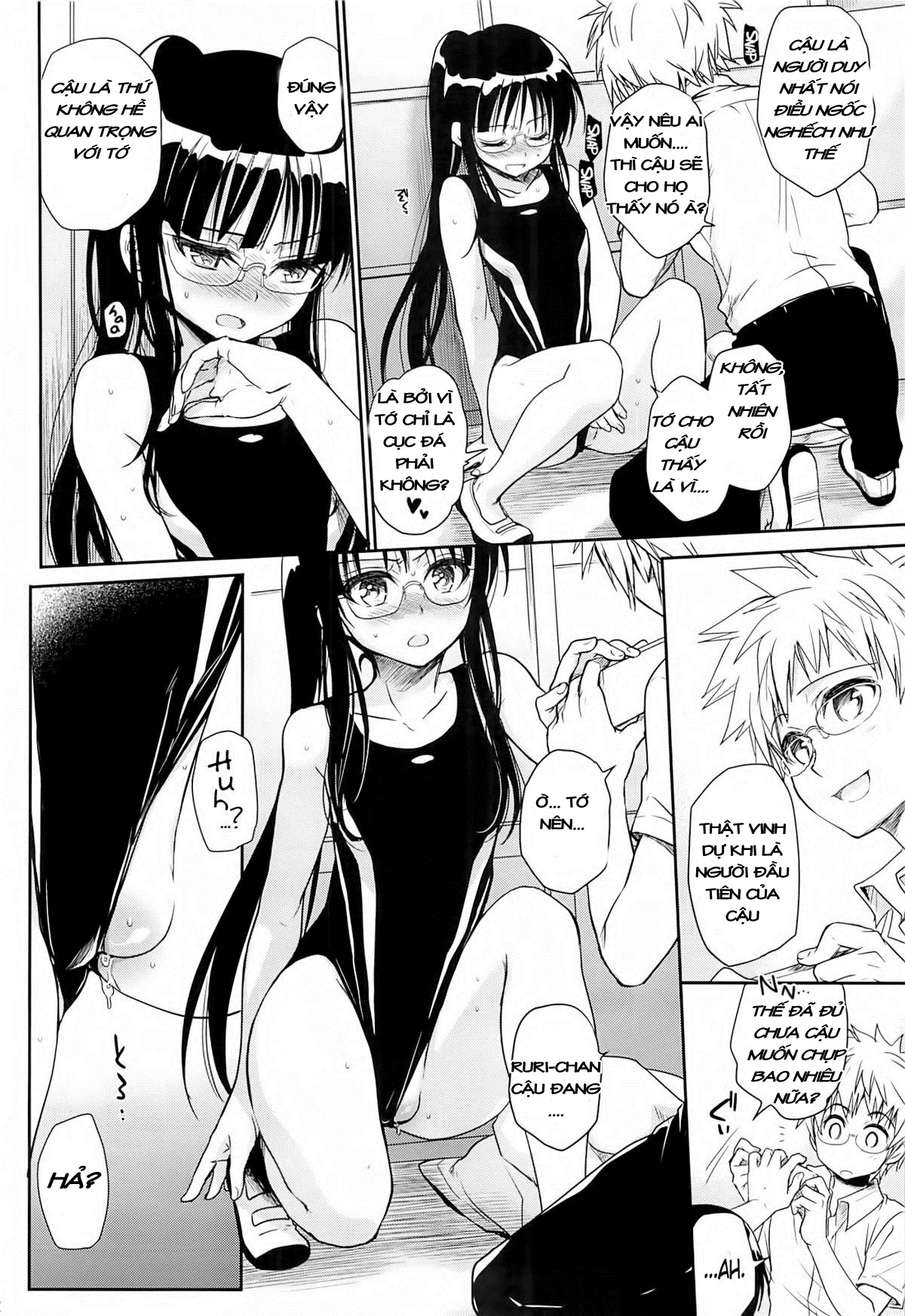 HentaiVN.net - Ảnh 11 - [LOLI] Megane no Yoshimi R (Nisekoi) - Oneshot