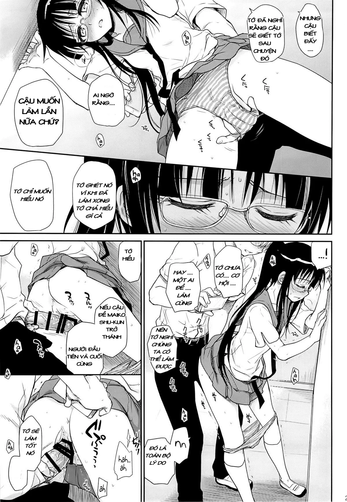 HentaiVN.net - Ảnh 20 - [LOLI] Megane no Yoshimi R (Nisekoi) - Oneshot