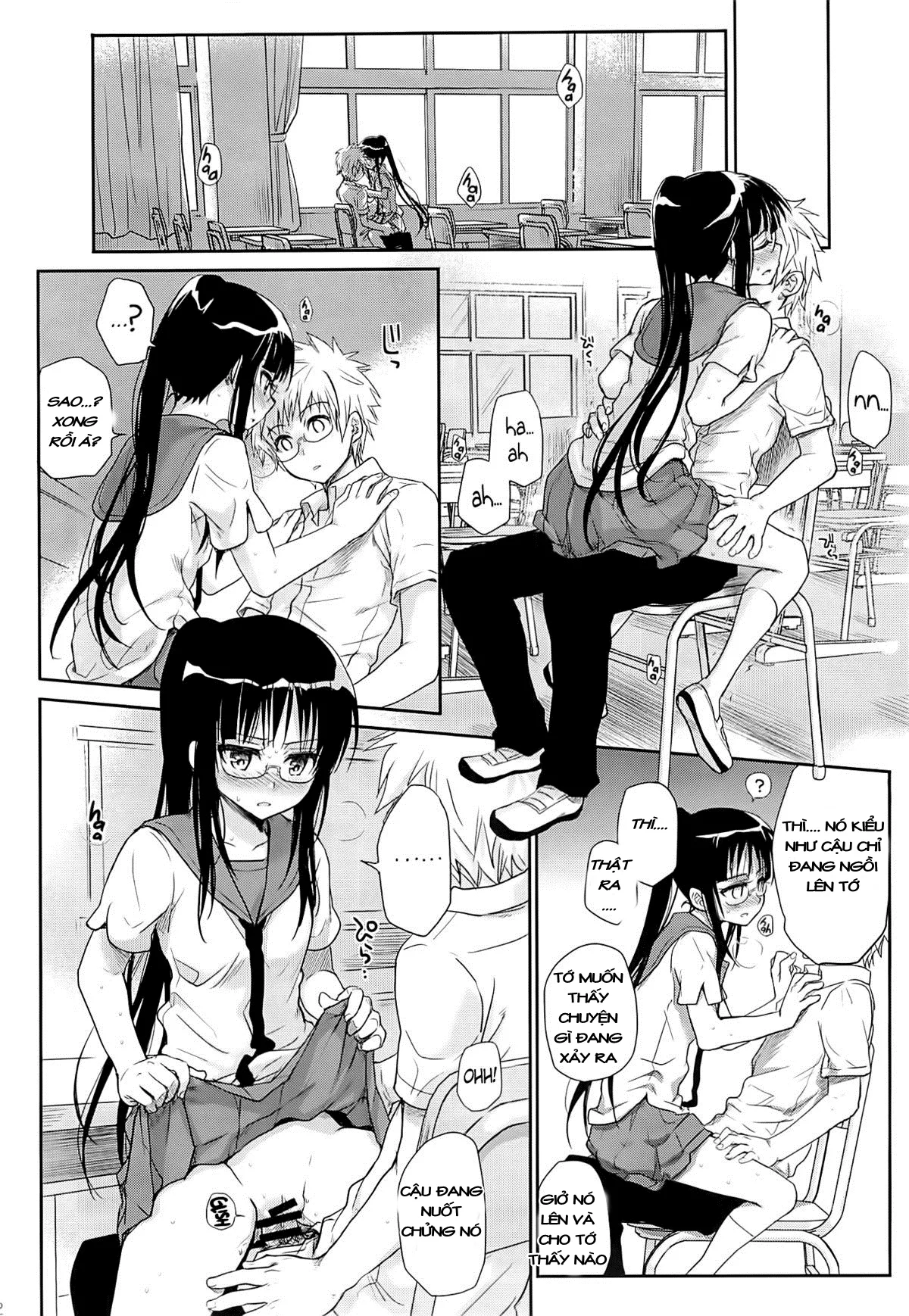 HentaiVN.net - Ảnh 31 - [LOLI] Megane no Yoshimi R (Nisekoi) - Oneshot