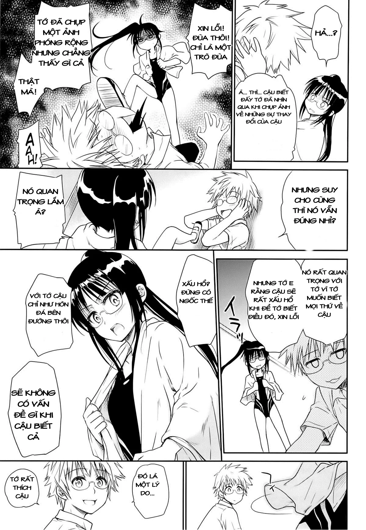 HentaiVN.net - Ảnh 6 - [LOLI] Megane no Yoshimi R (Nisekoi) - Oneshot