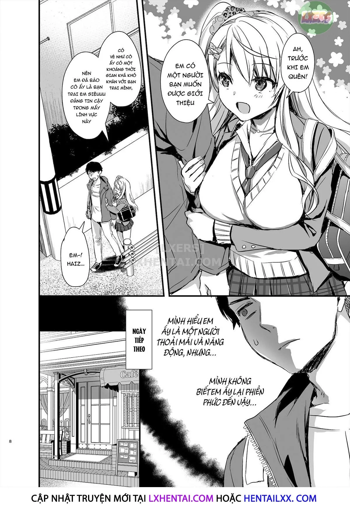 HentaiVN.net - Ảnh 11 - Tomodachi No Toshiue Kareshi Ni Renai Soudan Shite Shimatta Hanashi [The Story Of How I Asked My Friend's Older Boyfriend For Love Advice; So I Got Romantic Advice From My Friend's Boyfriend] - Oneshot - Có che