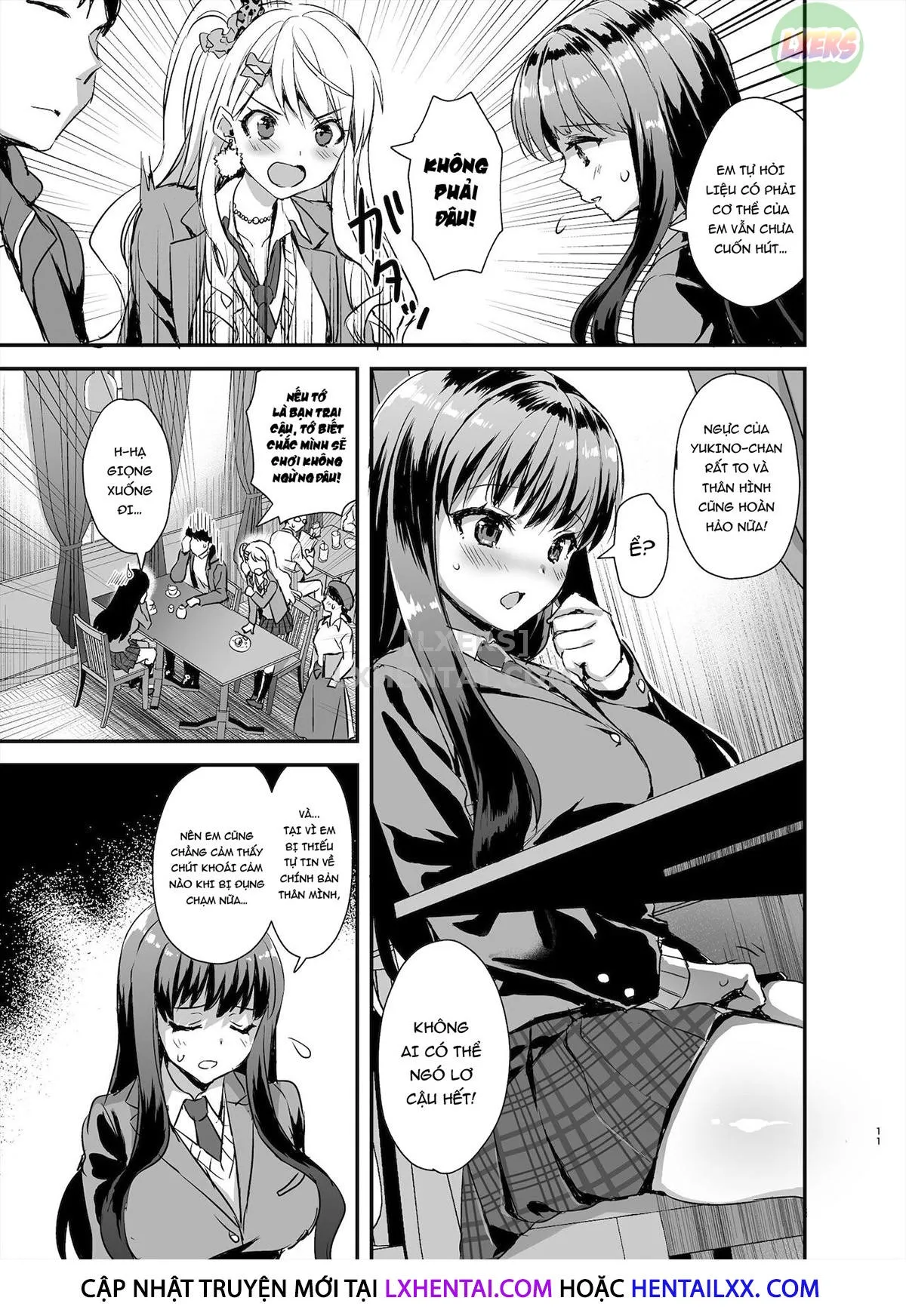 HentaiVN.net - Ảnh 14 - Tomodachi No Toshiue Kareshi Ni Renai Soudan Shite Shimatta Hanashi [The Story Of How I Asked My Friend's Older Boyfriend For Love Advice; So I Got Romantic Advice From My Friend's Boyfriend] - Oneshot - Có che