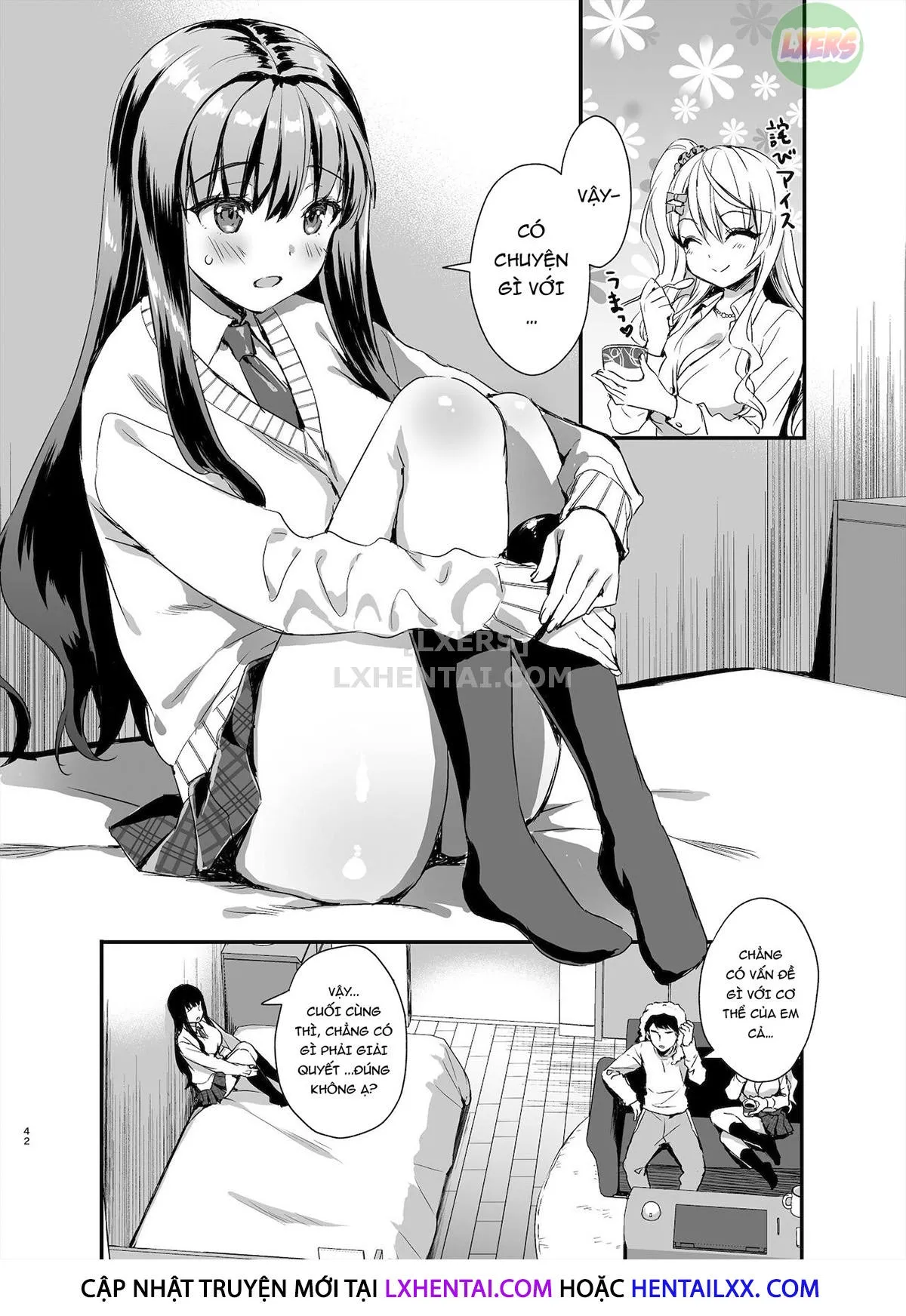 HentaiVN.net - Ảnh 45 - Tomodachi No Toshiue Kareshi Ni Renai Soudan Shite Shimatta Hanashi [The Story Of How I Asked My Friend's Older Boyfriend For Love Advice; So I Got Romantic Advice From My Friend's Boyfriend] - Oneshot - Có che