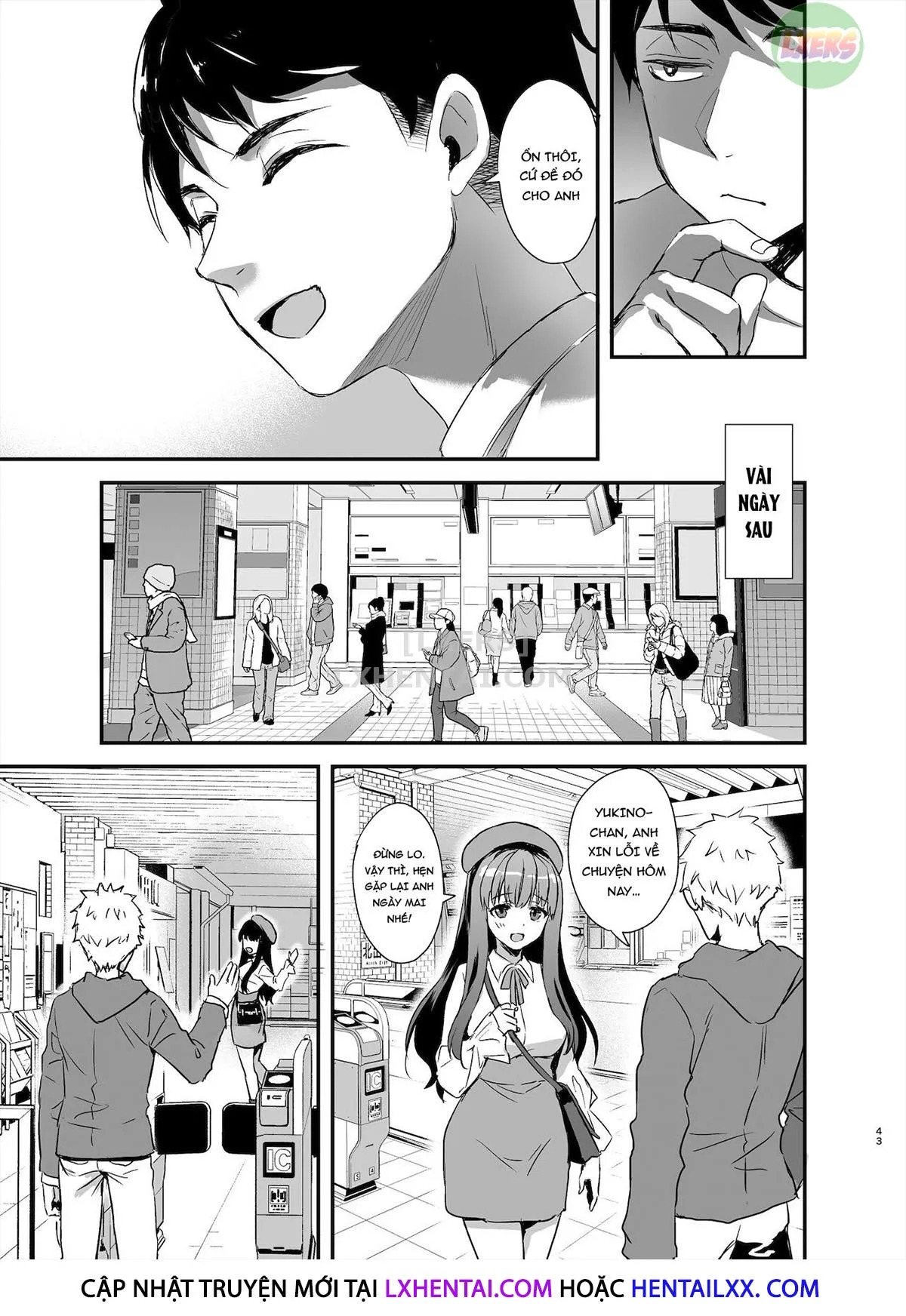 HentaiVN.net - Ảnh 46 - Tomodachi No Toshiue Kareshi Ni Renai Soudan Shite Shimatta Hanashi [The Story Of How I Asked My Friend's Older Boyfriend For Love Advice; So I Got Romantic Advice From My Friend's Boyfriend] - Oneshot - Có che