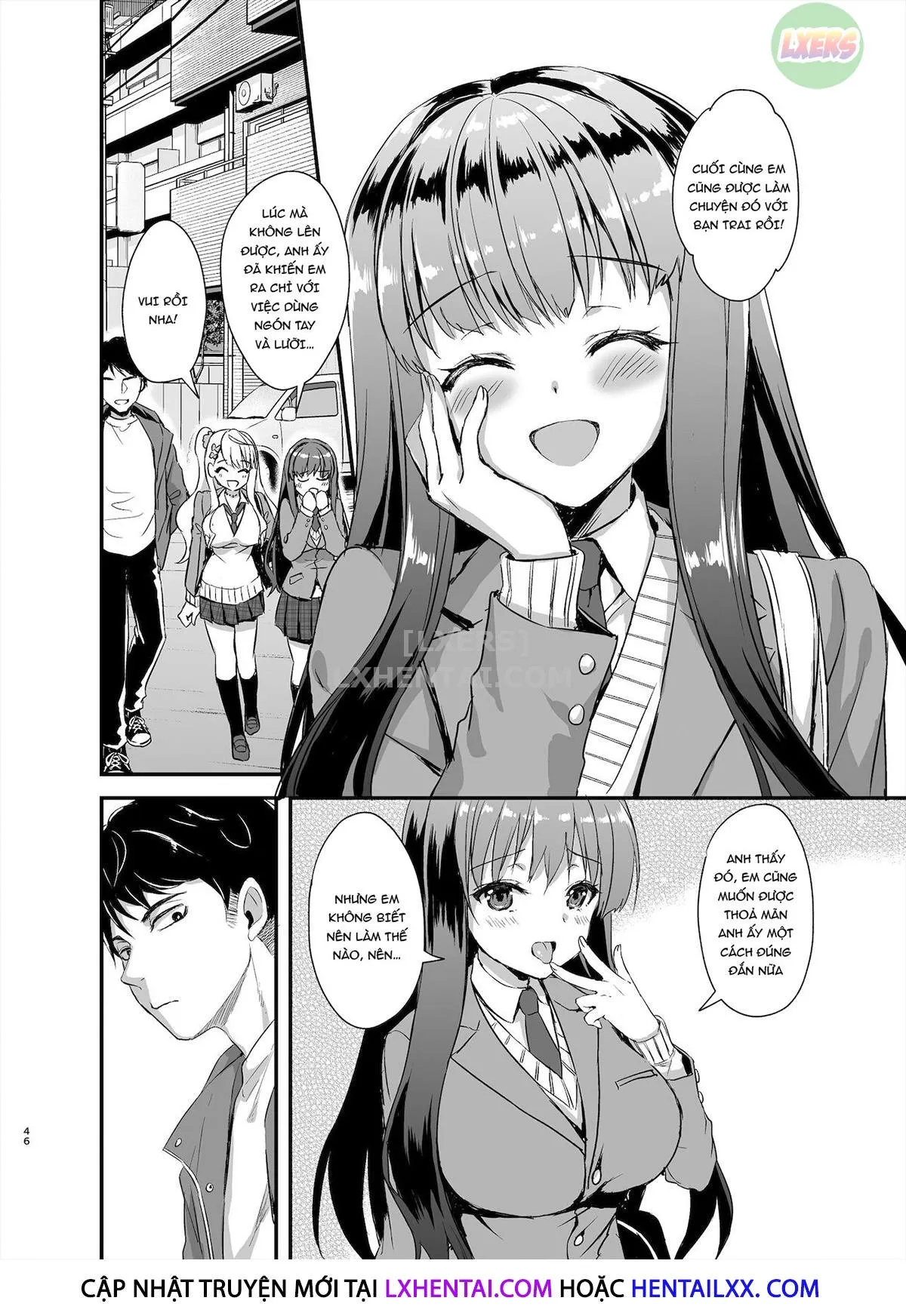 HentaiVN.net - Ảnh 49 - Tomodachi No Toshiue Kareshi Ni Renai Soudan Shite Shimatta Hanashi [The Story Of How I Asked My Friend's Older Boyfriend For Love Advice; So I Got Romantic Advice From My Friend's Boyfriend] - Oneshot - Có che