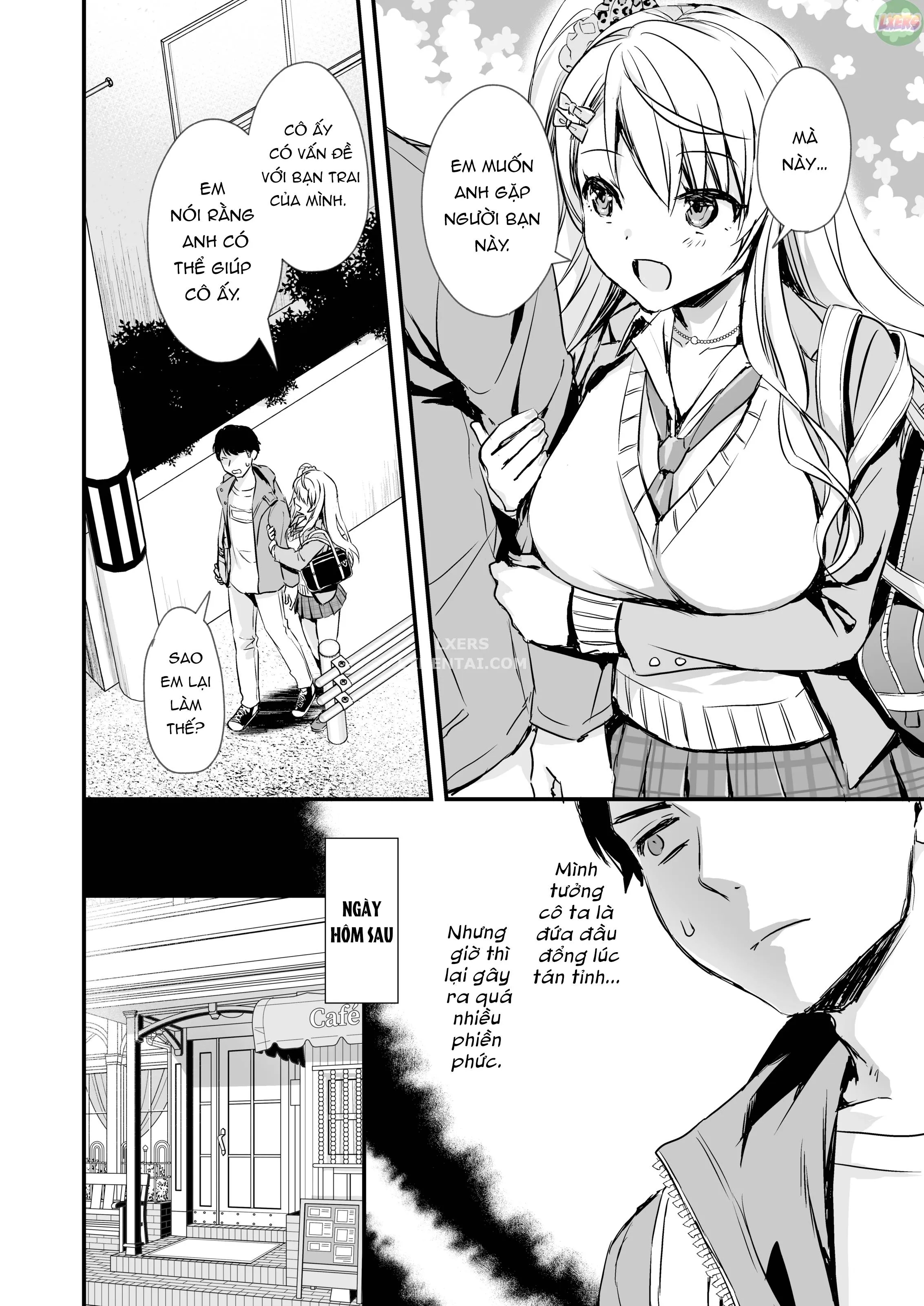 HentaiVN.net - Ảnh 11 - Tomodachi No Toshiue Kareshi Ni Renai Soudan Shite Shimatta Hanashi [The Story Of How I Asked My Friend's Older Boyfriend For Love Advice; So I Got Romantic Advice From My Friend's Boyfriend] - Oneshot - Không che