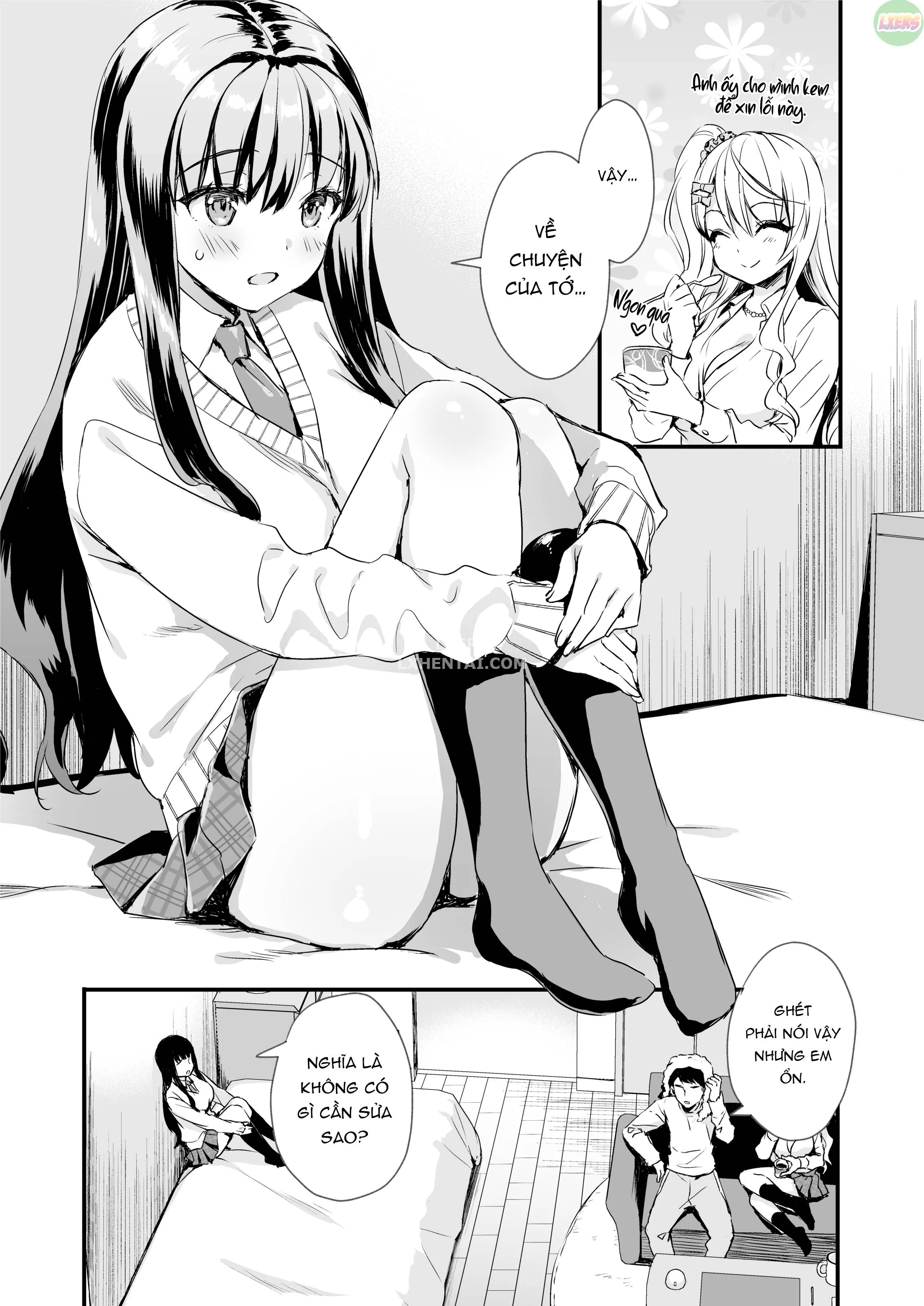 HentaiVN.net - Ảnh 45 - Tomodachi No Toshiue Kareshi Ni Renai Soudan Shite Shimatta Hanashi [The Story Of How I Asked My Friend's Older Boyfriend For Love Advice; So I Got Romantic Advice From My Friend's Boyfriend] - Oneshot - Không che