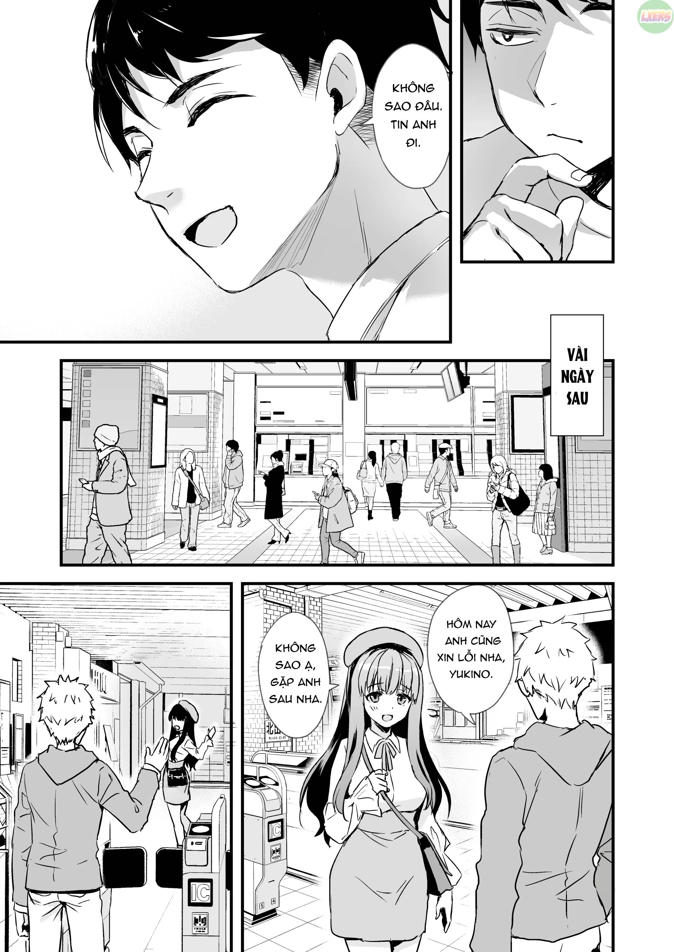 HentaiVN.net - Ảnh 46 - Tomodachi No Toshiue Kareshi Ni Renai Soudan Shite Shimatta Hanashi [The Story Of How I Asked My Friend's Older Boyfriend For Love Advice; So I Got Romantic Advice From My Friend's Boyfriend] - Oneshot - Không che