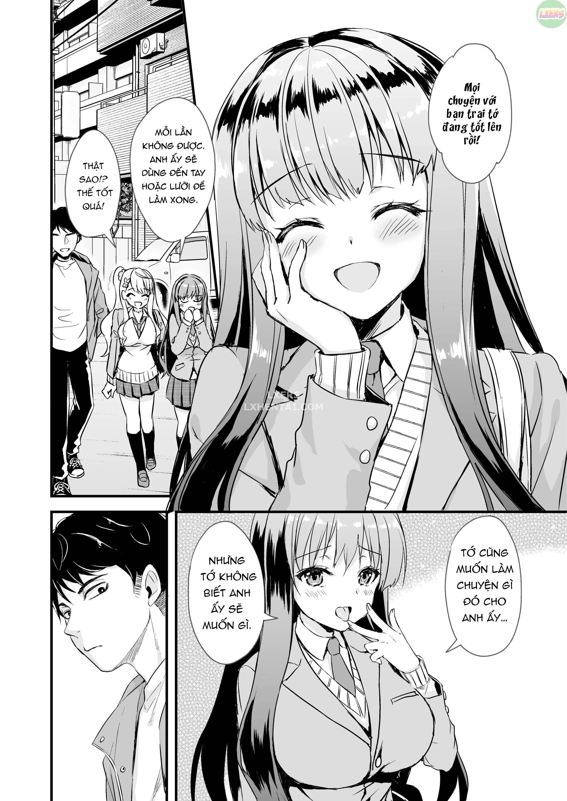 HentaiVN.net - Ảnh 49 - Tomodachi No Toshiue Kareshi Ni Renai Soudan Shite Shimatta Hanashi [The Story Of How I Asked My Friend's Older Boyfriend For Love Advice; So I Got Romantic Advice From My Friend's Boyfriend] - Oneshot - Không che