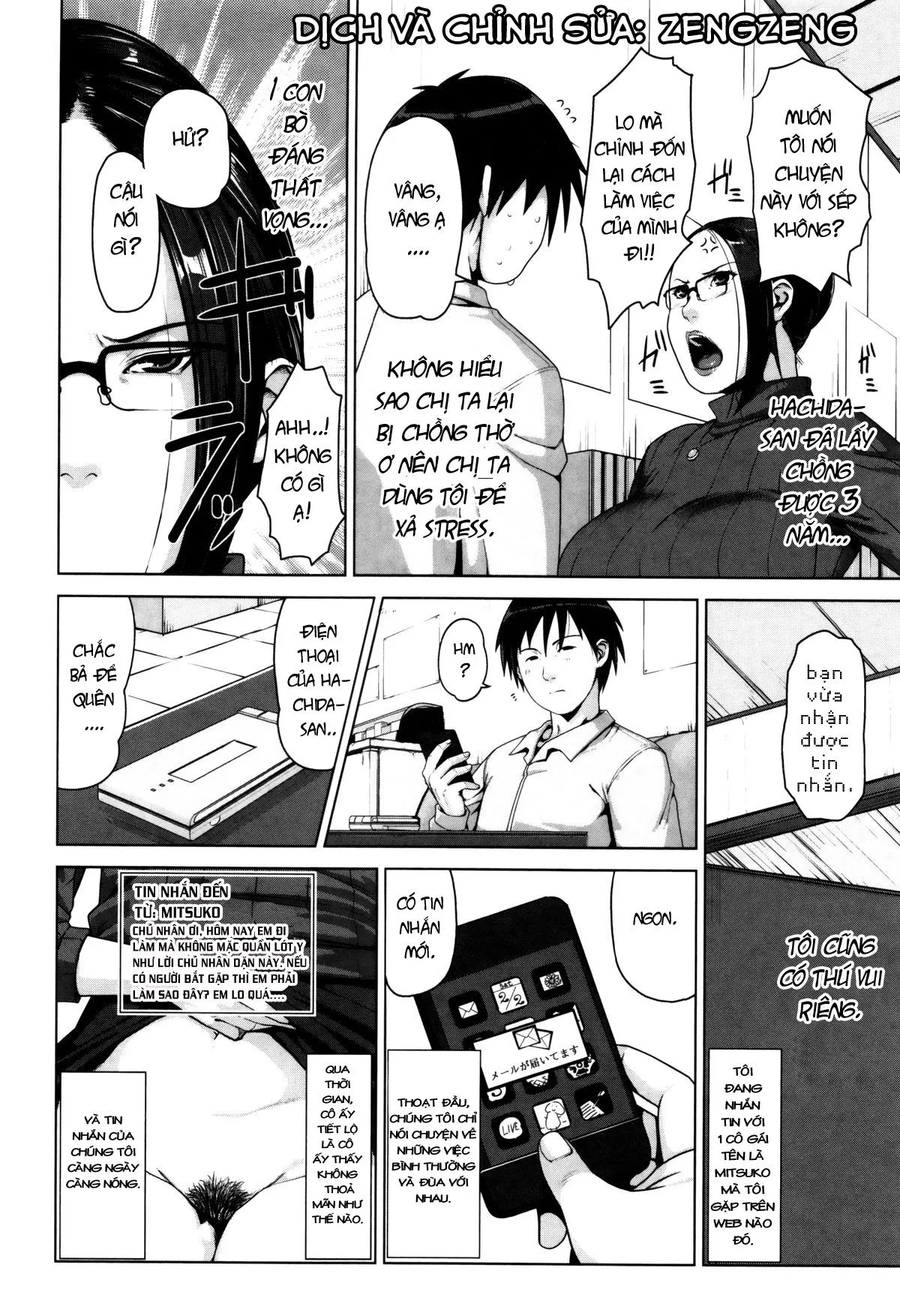 HentaiVN.net - Ảnh 3 - Hachi to Mitsu - Oneshot