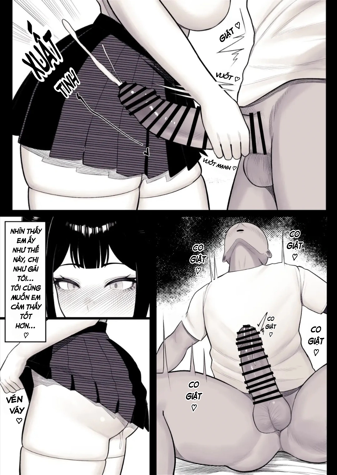 HentaiVN.net - Ảnh 8 - Gia đình đắm chìm vào dục vọng - Chap 1