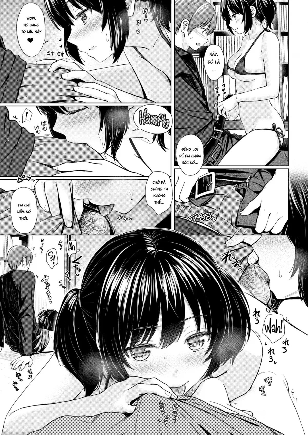 HentaiVN.net - Ảnh 12 - Bạn của em gái tôi. [My Sister's Friend.] - Oneshot