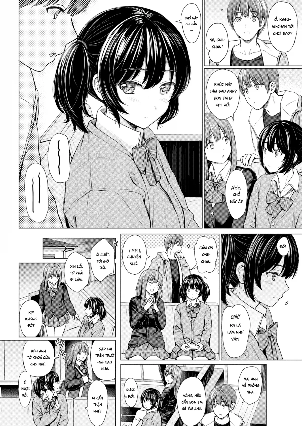 HentaiVN.net - Ảnh 3 - Bạn của em gái tôi. [My Sister's Friend.] - Oneshot