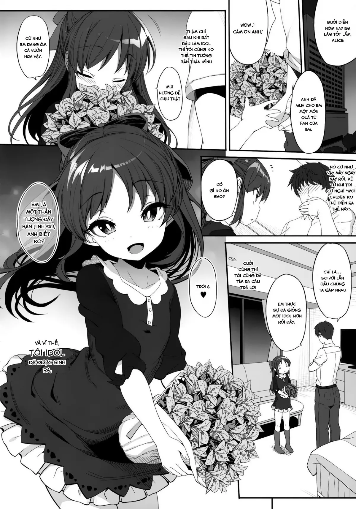HentaiVN.net - Ảnh 5 - Arisu to Idol no Watashi - Oneshot