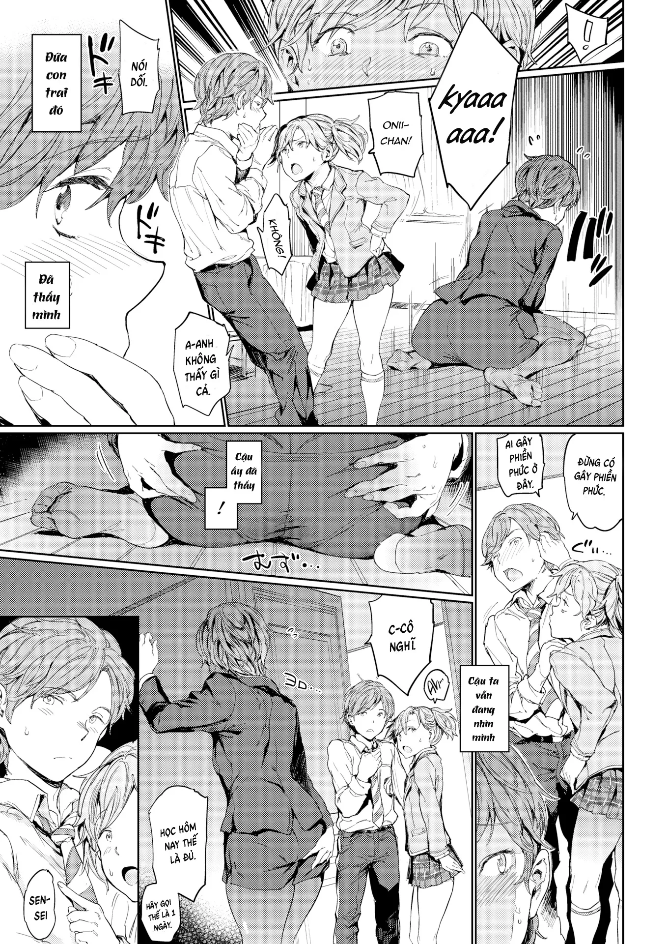 HentaiVN.net - Ảnh 10 - Gia Sư Tại Nhà ~Lesson 4 [home tutor] - Chap 1
