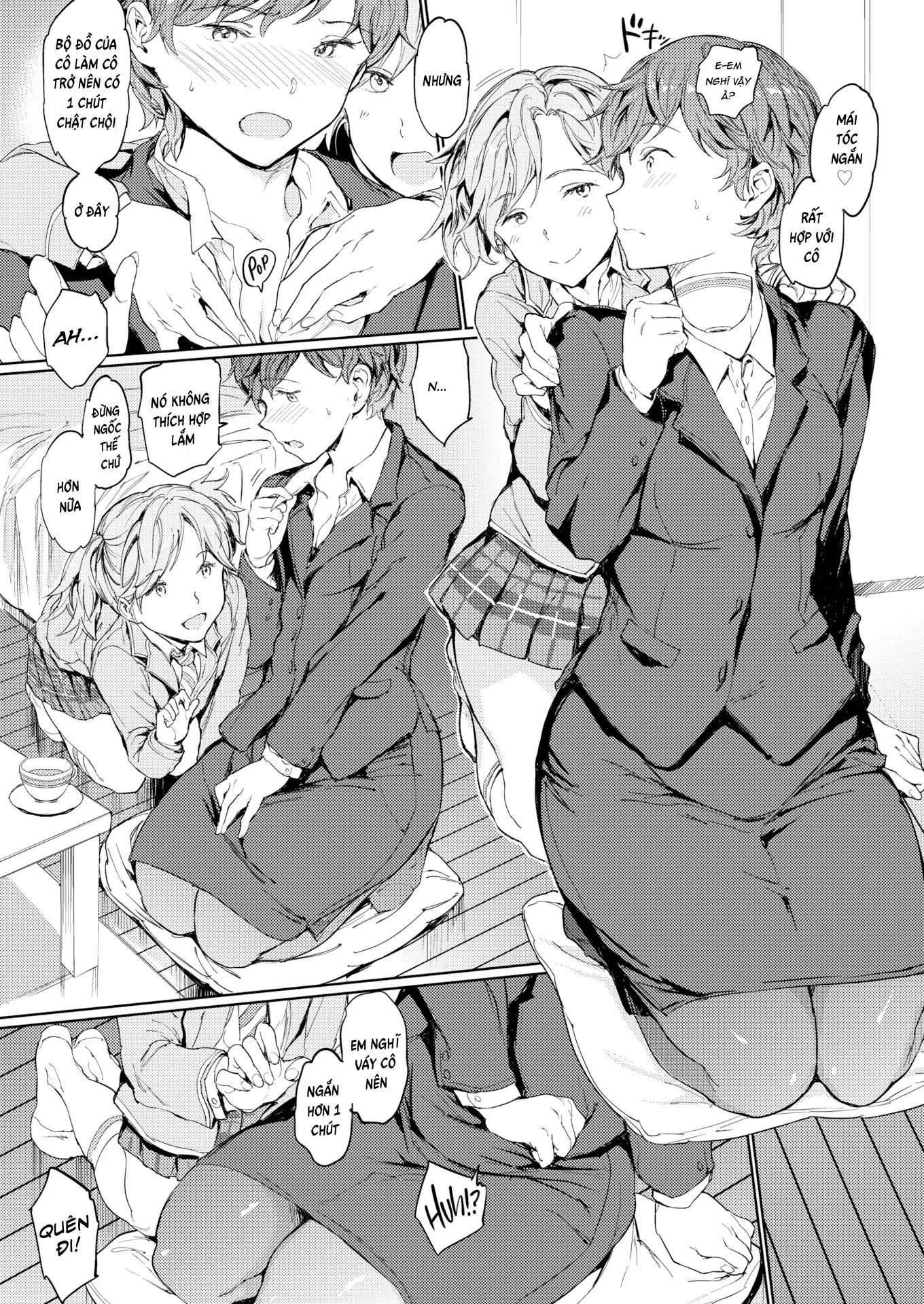 HentaiVN.net - Ảnh 6 - Gia Sư Tại Nhà ~Lesson 4 [home tutor] - Chap 1