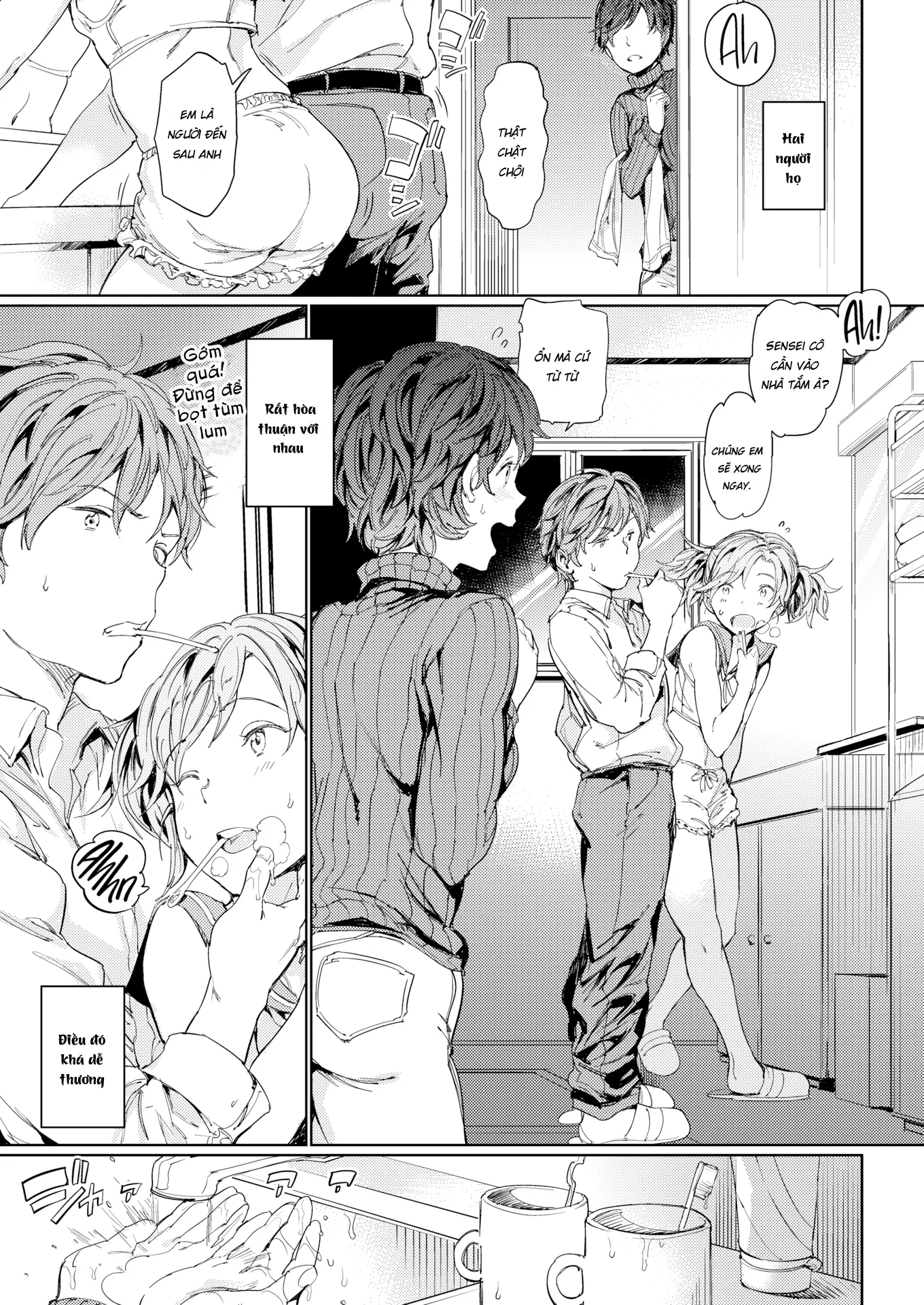 HentaiVN.net - Ảnh 4 - Gia Sư Tại Nhà ~Lesson 4 [home tutor] - Chap 2