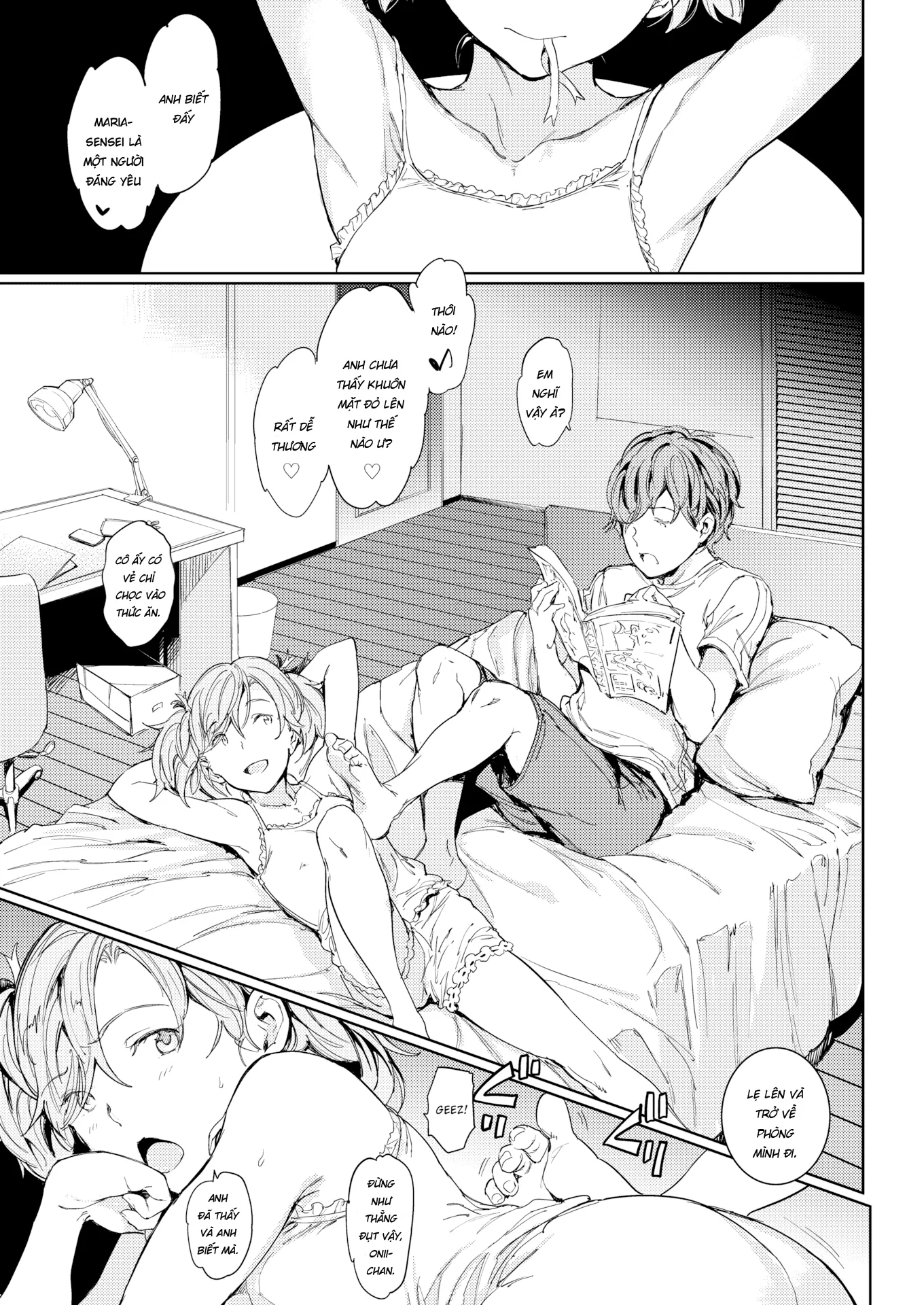 HentaiVN.net - Ảnh 6 - Gia Sư Tại Nhà ~Lesson 4 [home tutor] - Chap 2