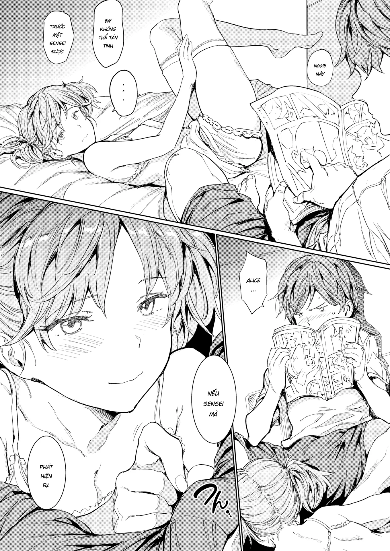 HentaiVN.net - Ảnh 7 - Gia Sư Tại Nhà ~Lesson 4 [home tutor] - Chap 2