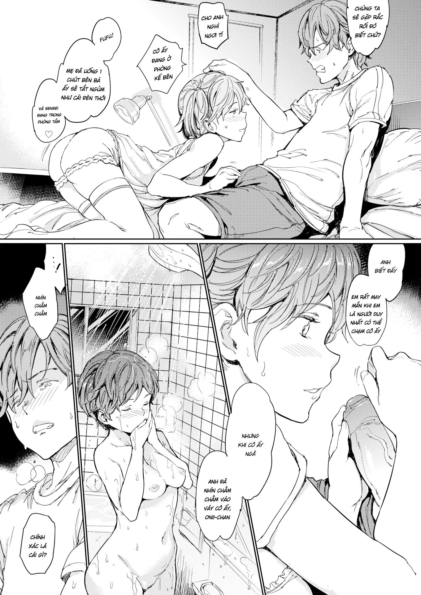 HentaiVN.net - Ảnh 8 - Gia Sư Tại Nhà ~Lesson 4 [home tutor] - Chap 2
